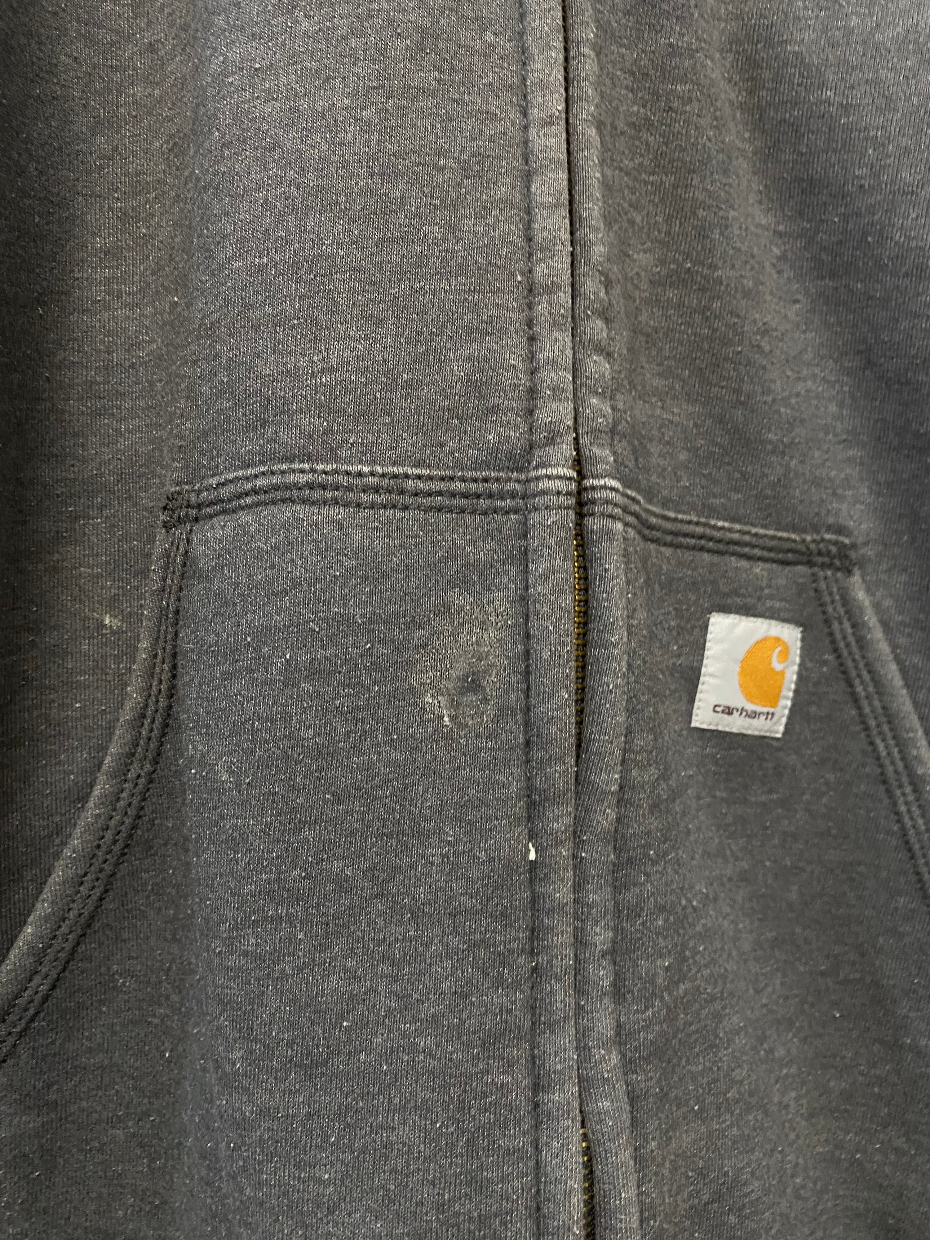 [XL] Carhartt 'PresPro.Com' Heavy Zip Up Hoodie