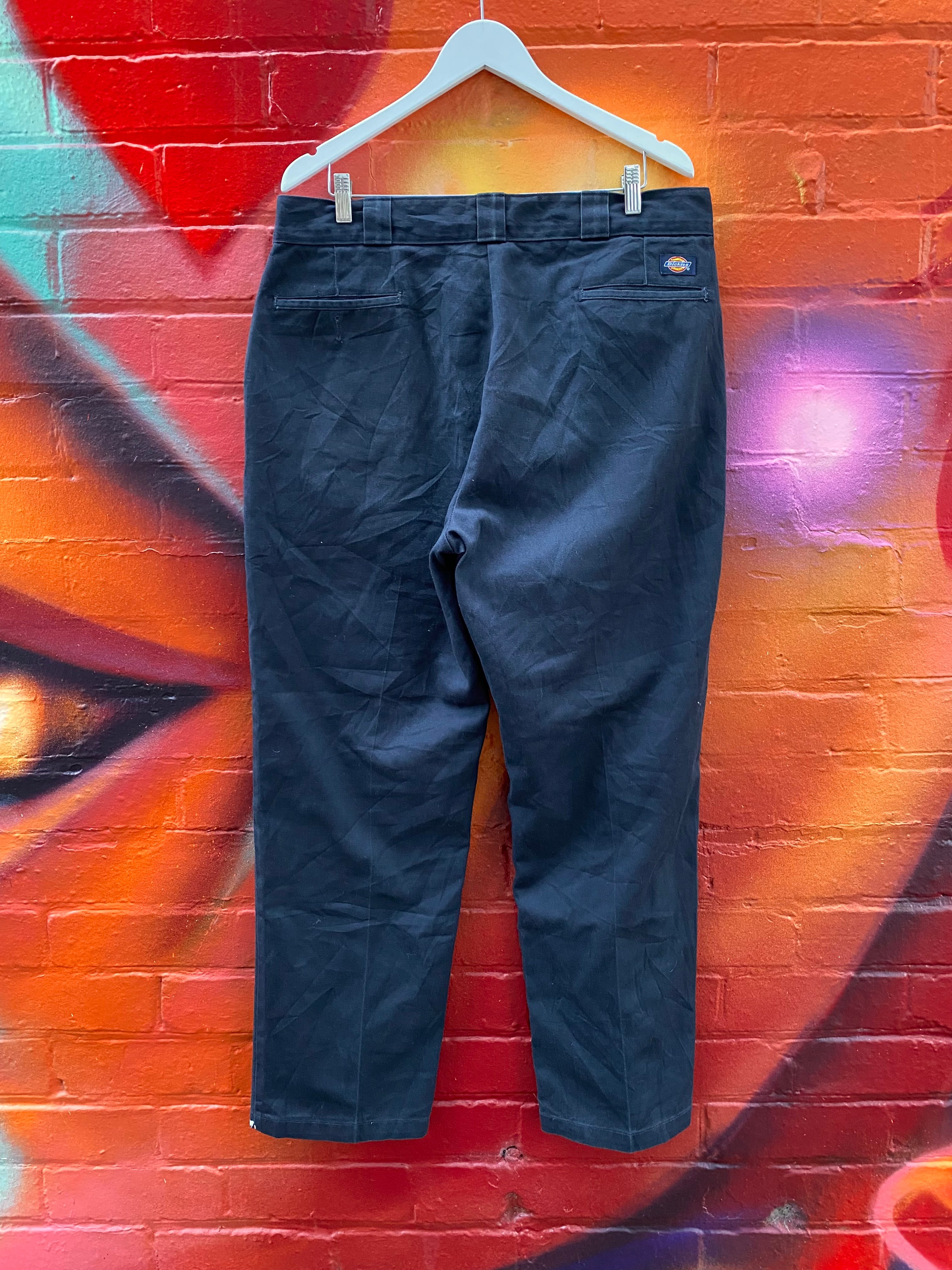 [36] Dickies Navy Work Pants D191