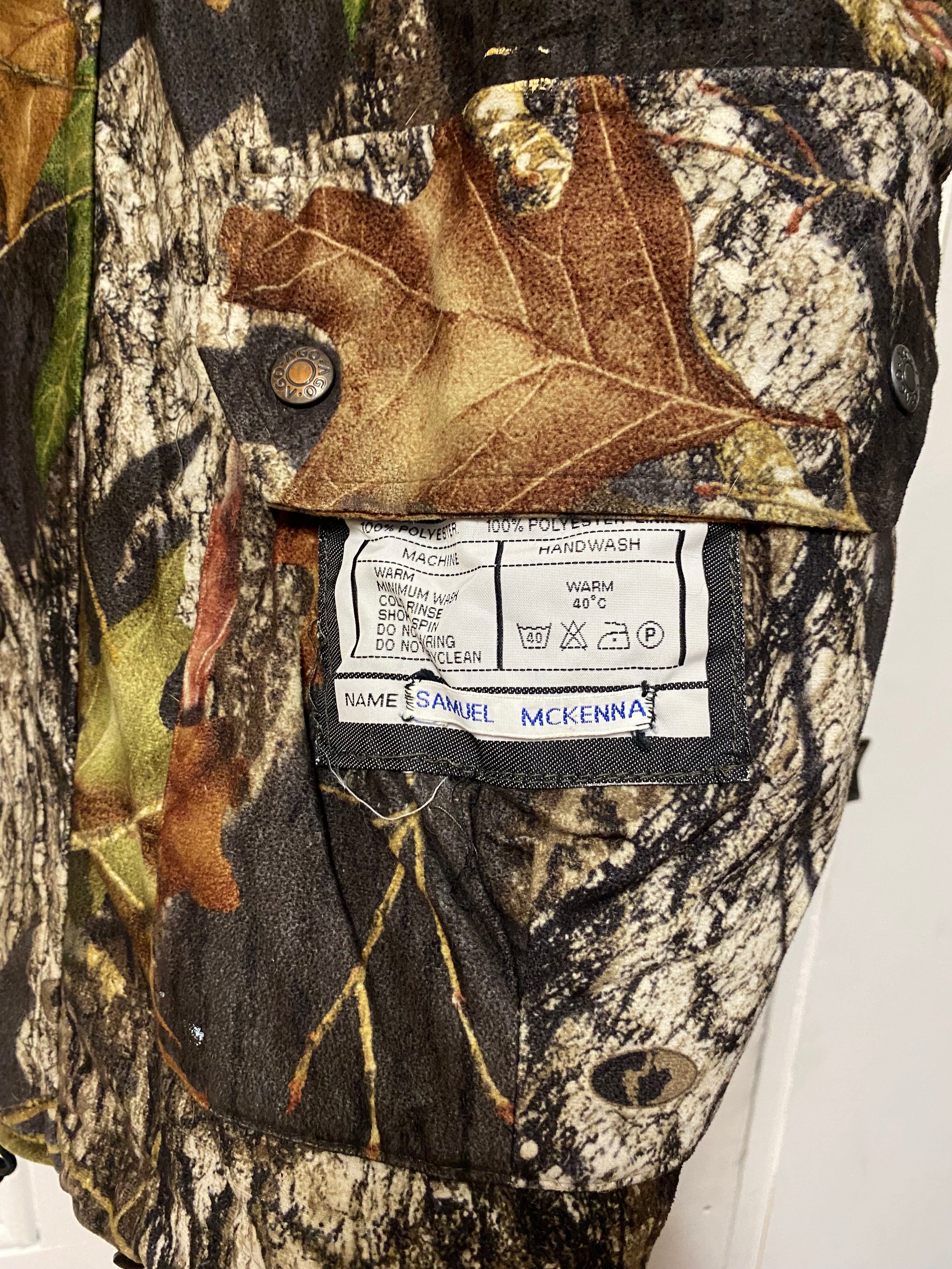 [L] AGO Mossy Oak Camo Jacket