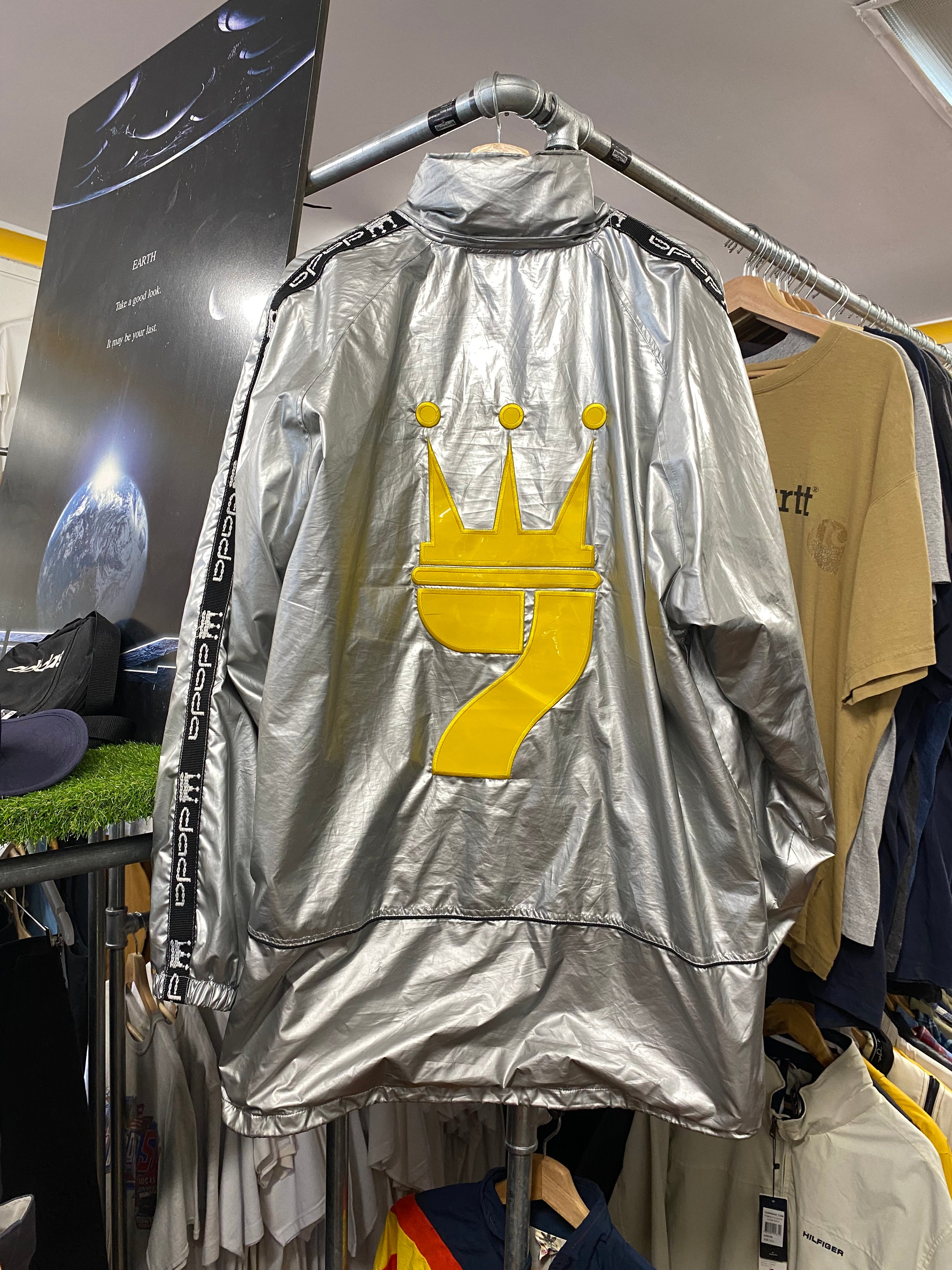 [XL] Vintage DADA Supreme 7 Chrome Zip Up Jacket