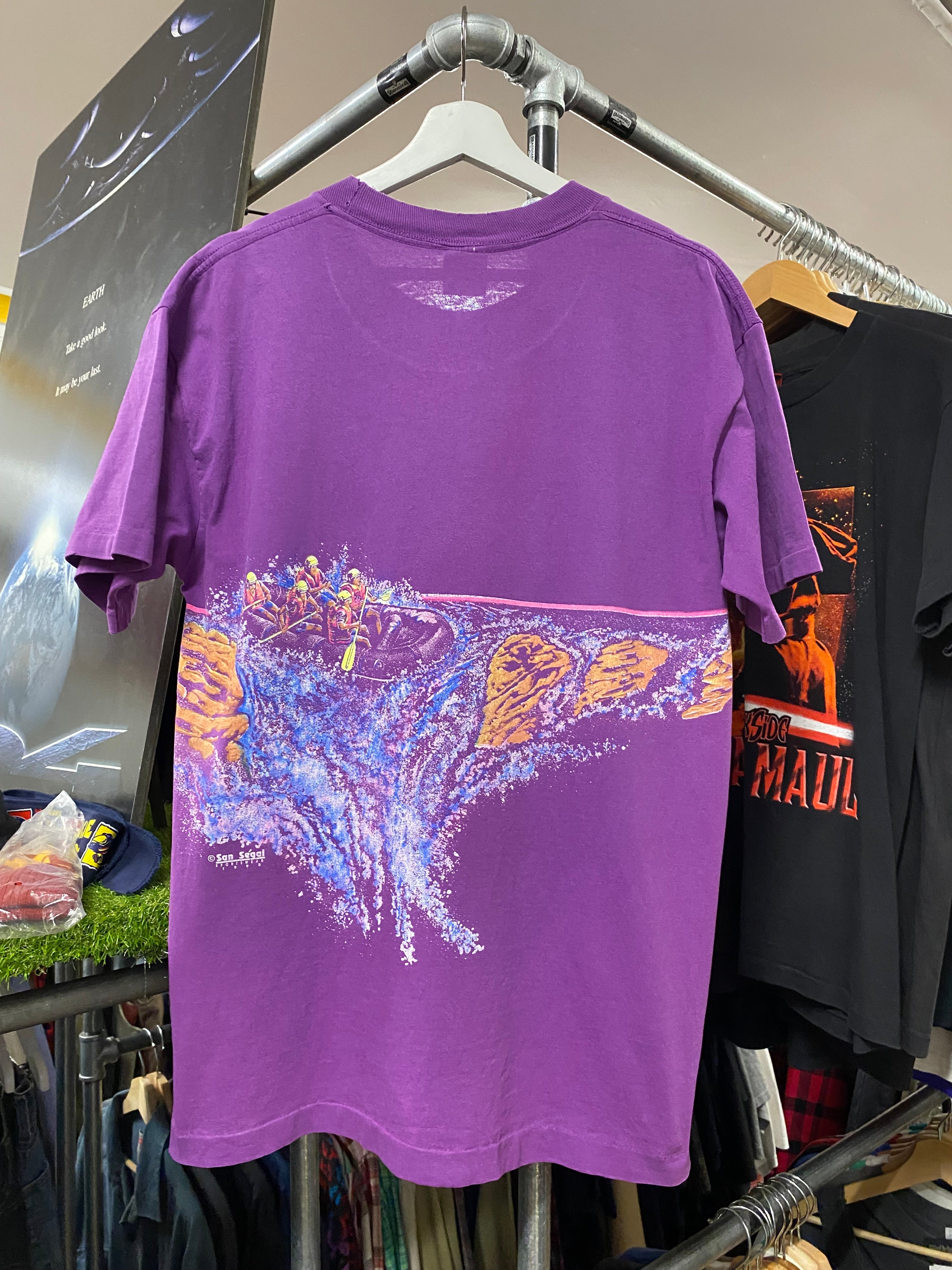 [L] 1990 Echo Canyon River Expeditions Purple Wraparound