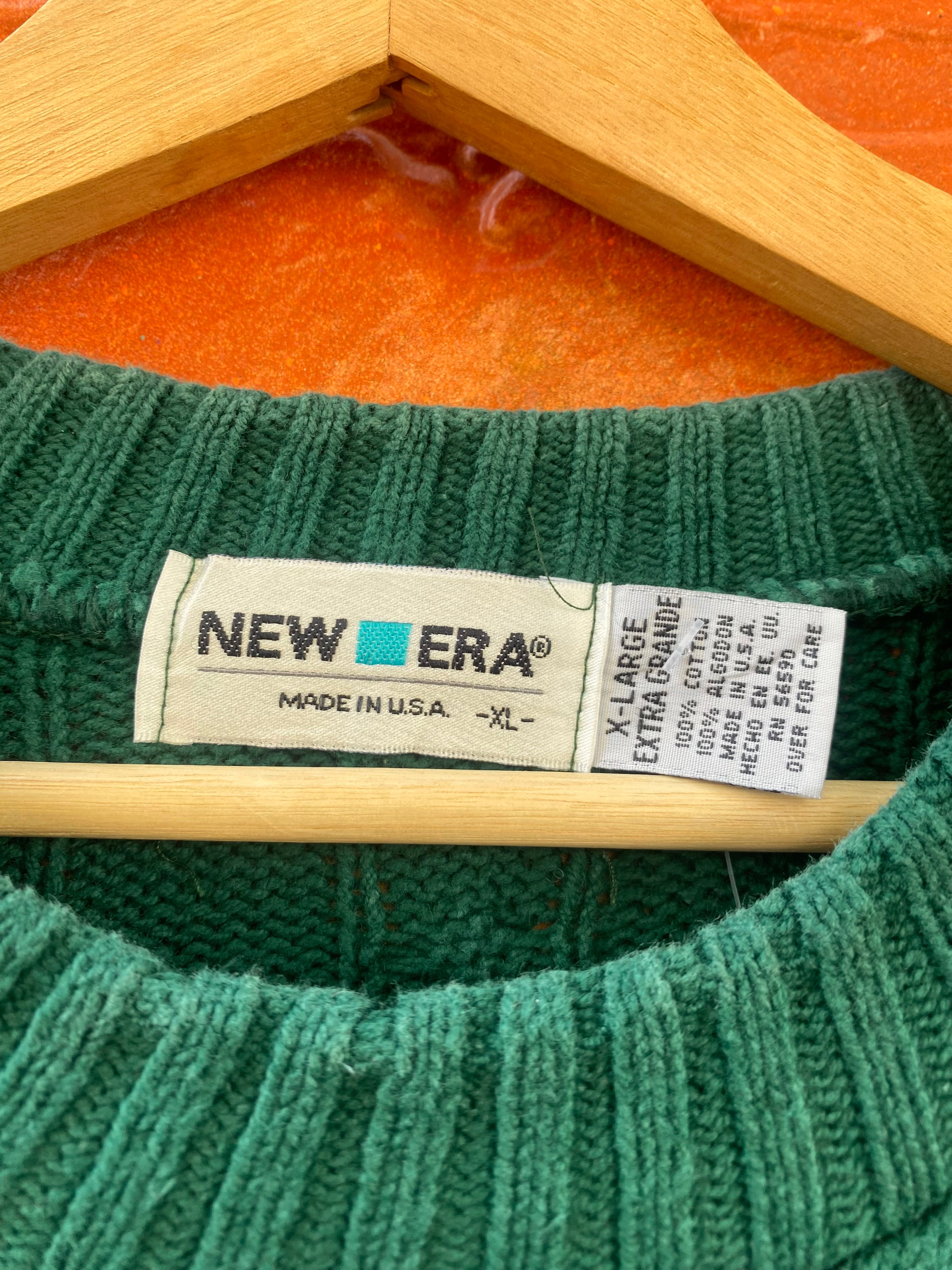 [XL] New Era Emerald Green Knit Sweater