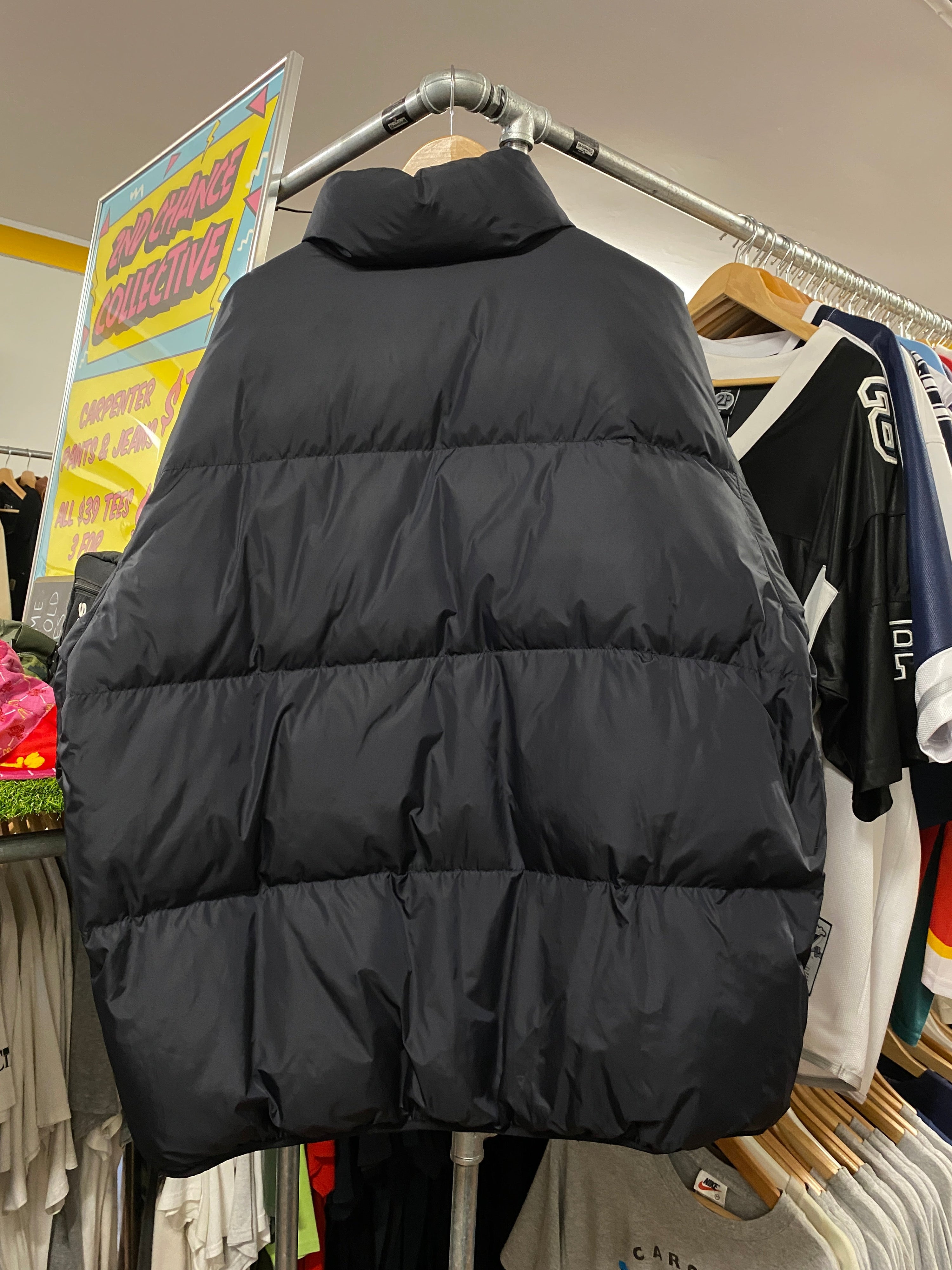 XL - 2000s Ecko Black Down/Feather Puffer Jacket