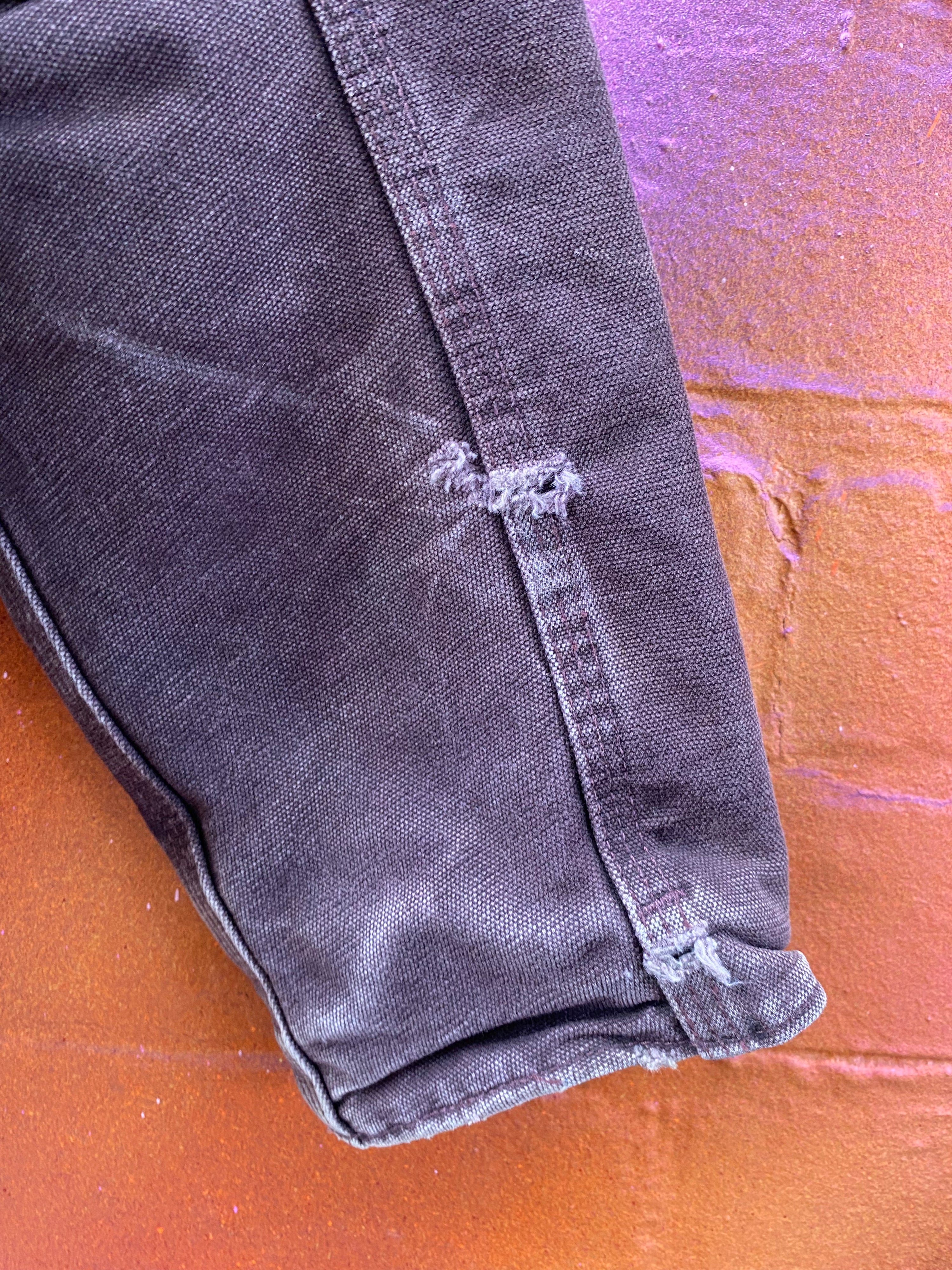 [S] Carhartt Faded Plum Active Jacket Fleece Lining