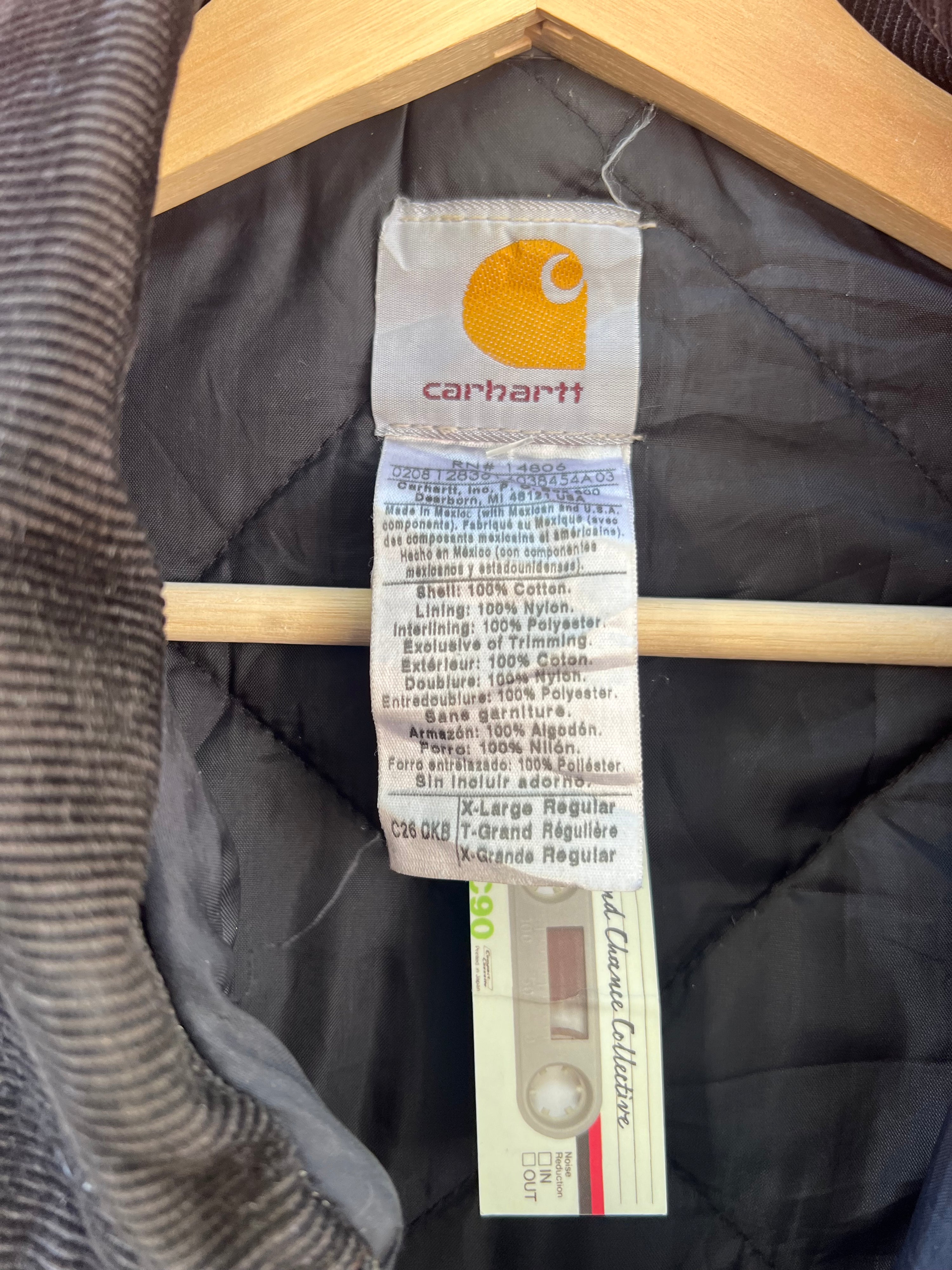 [XL] Vintage Carhartt C26 DXB Brown Artic Jacket