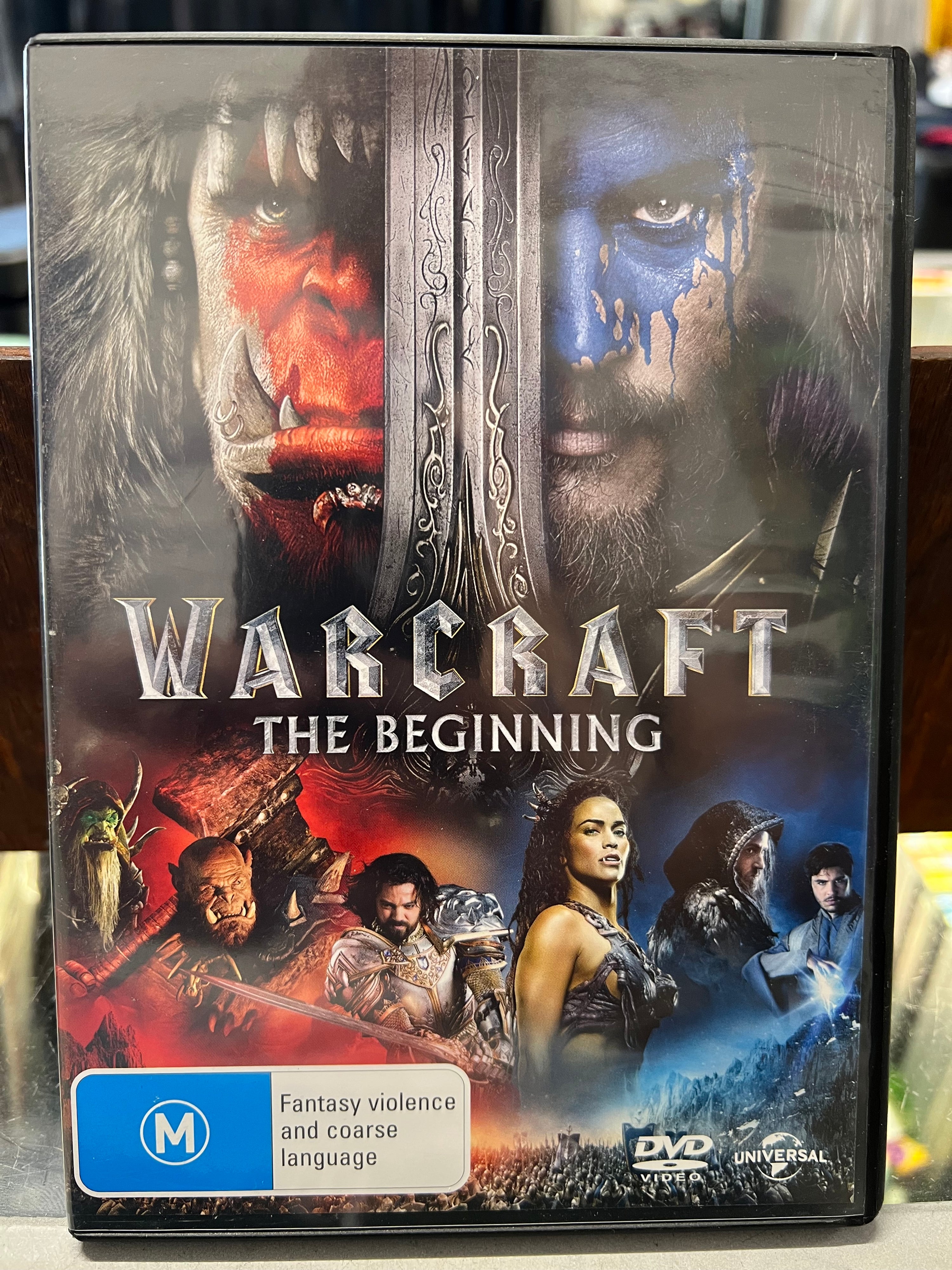 Warcraft The Beginning DVD