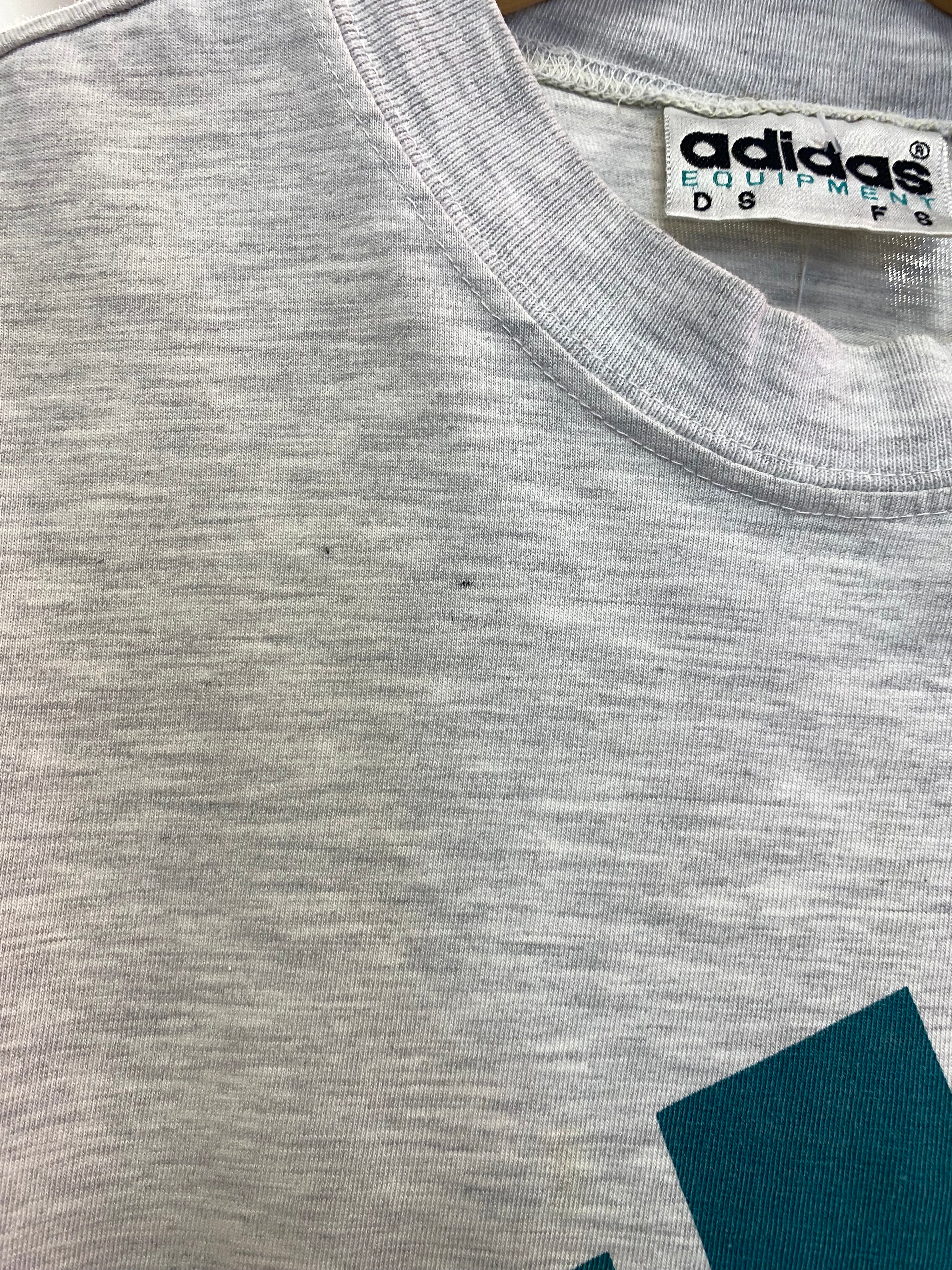 M - 90s Adidas Equipment Grey Tee