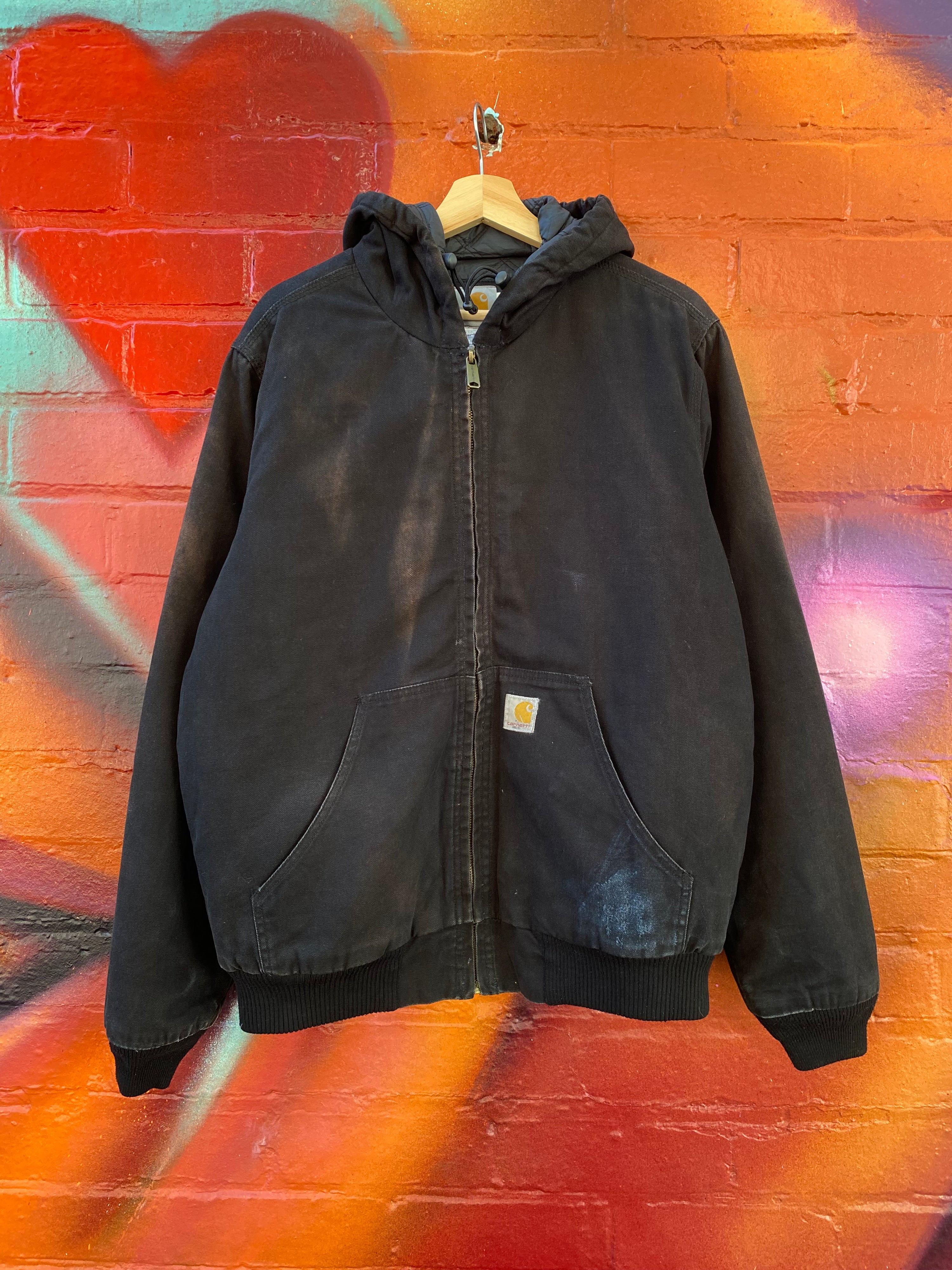 [M] Carhartt WIP Black Active Jacket 1023