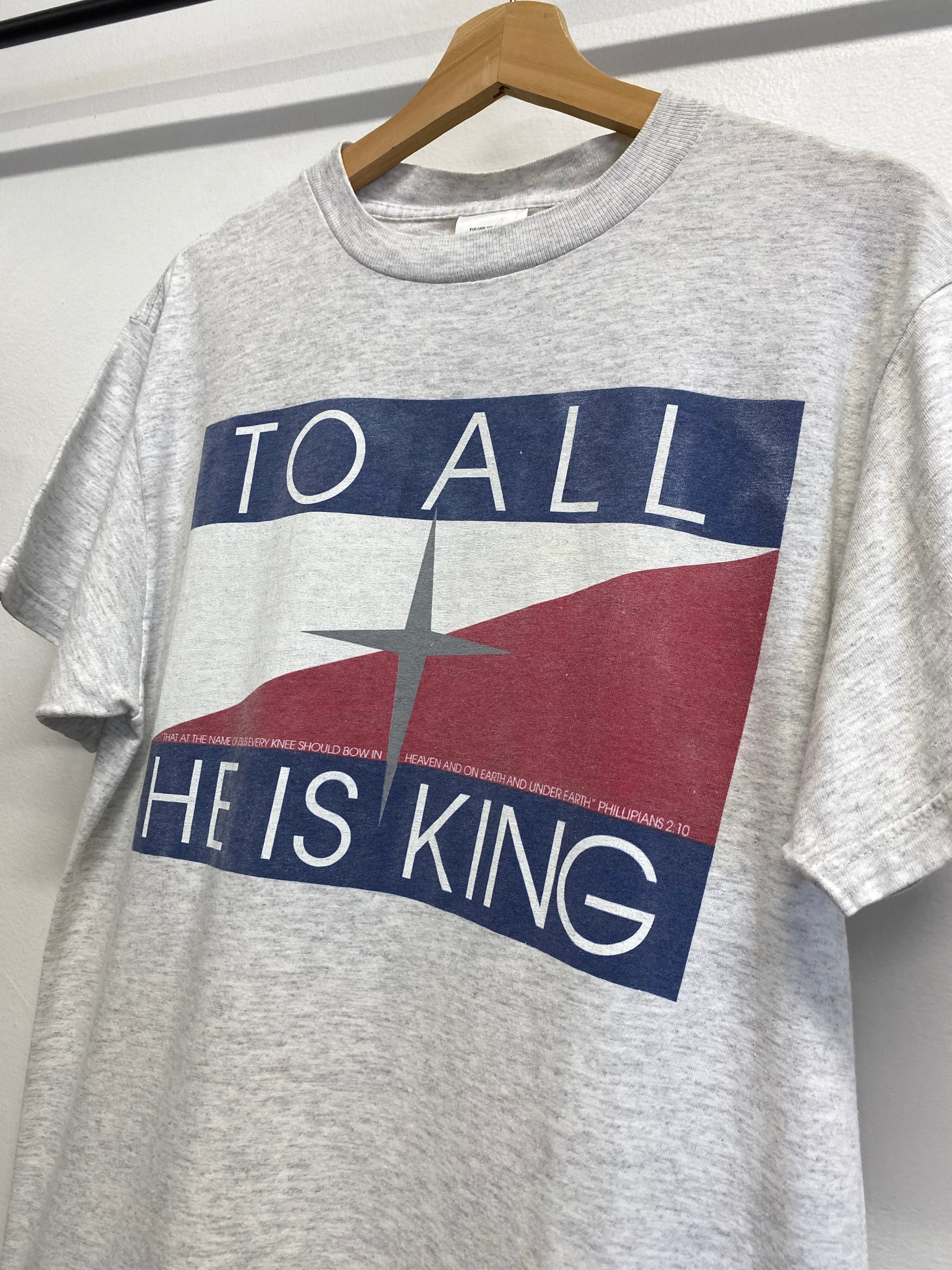 M - To All He Is King God Tee