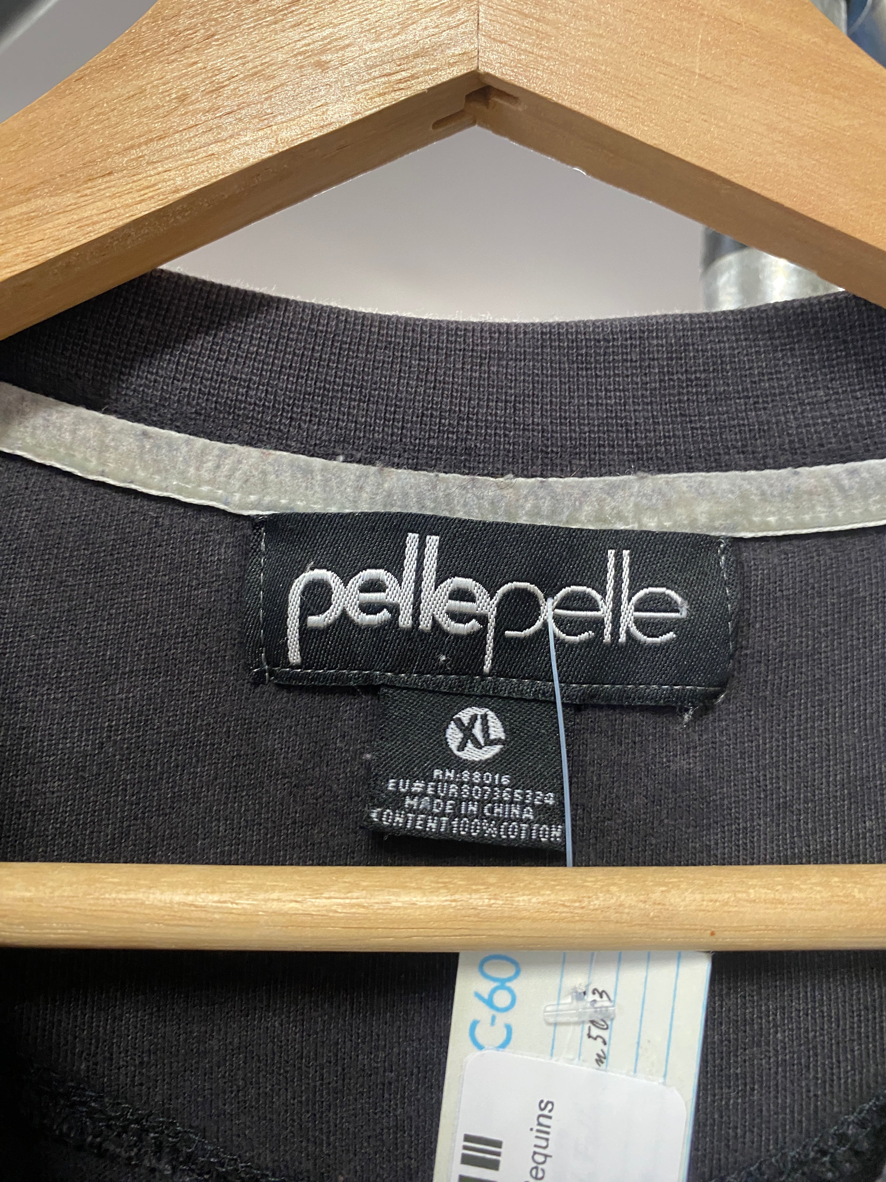 XL - Vintage Pelle Pelle Sequins Tee