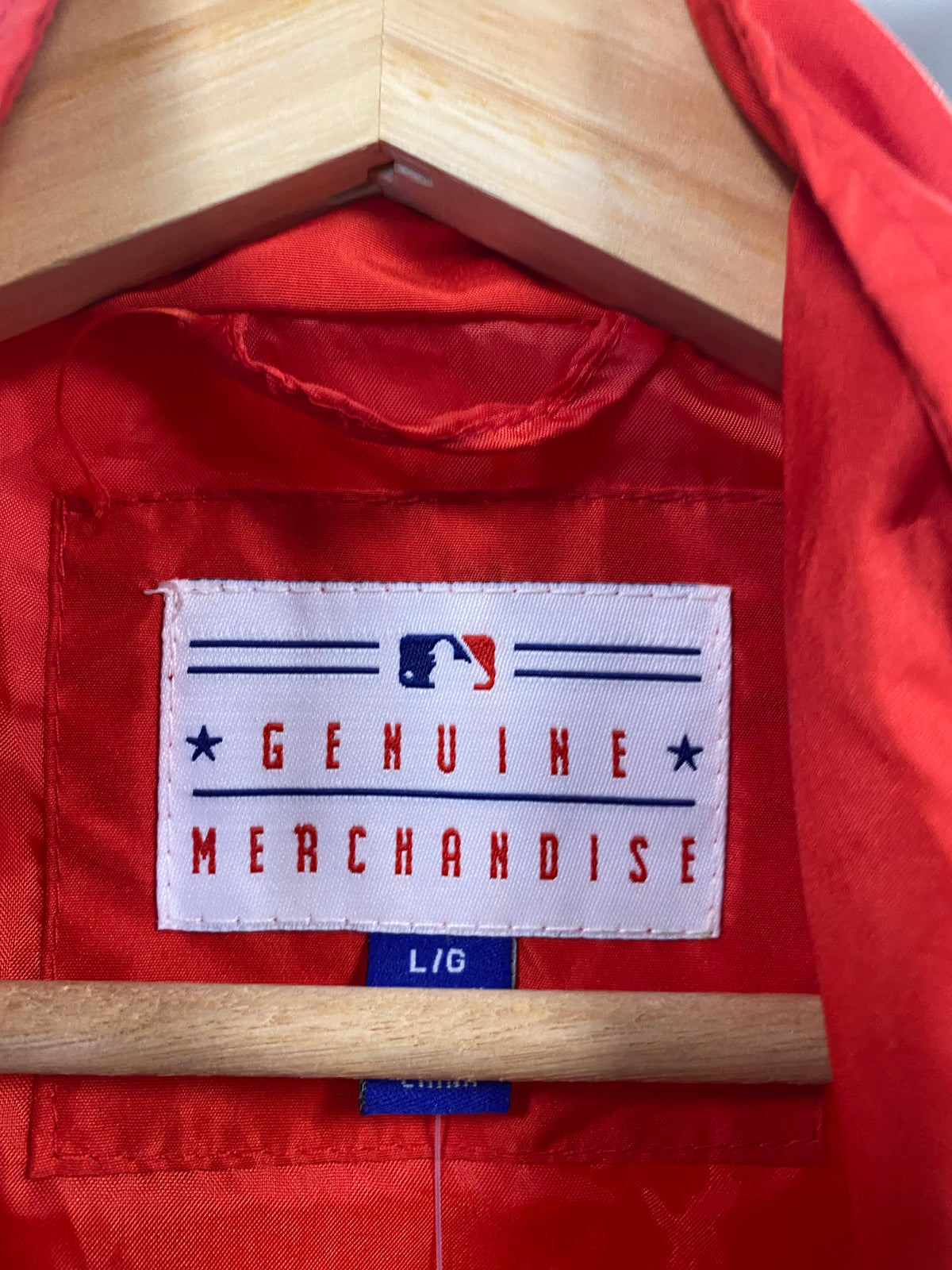 [L] Cleveland Indians 1/4 Zip Windbreaker