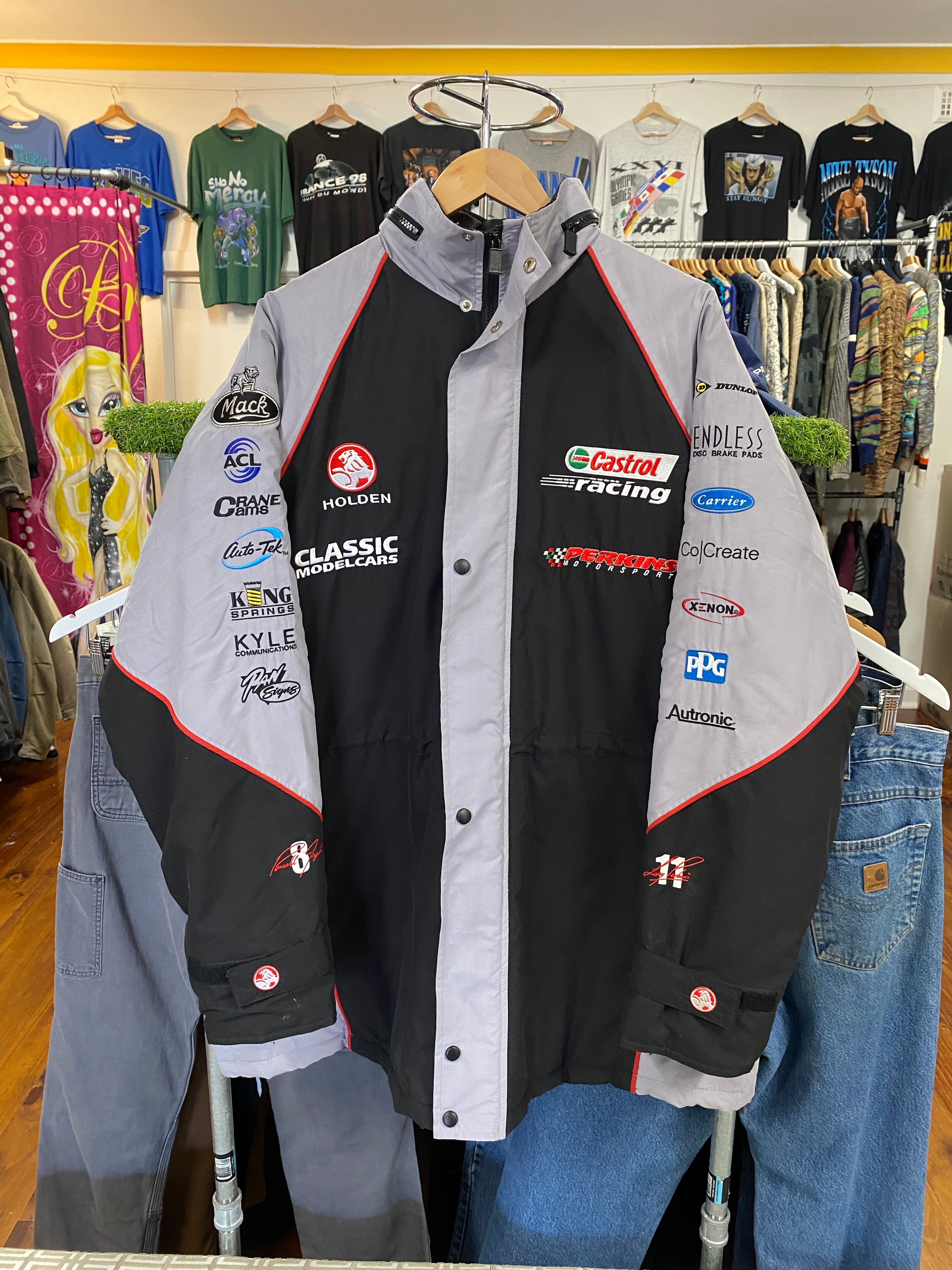 [2XL] Castrol Racing x Holden x Perkins Motorsports Puffer Jacket
