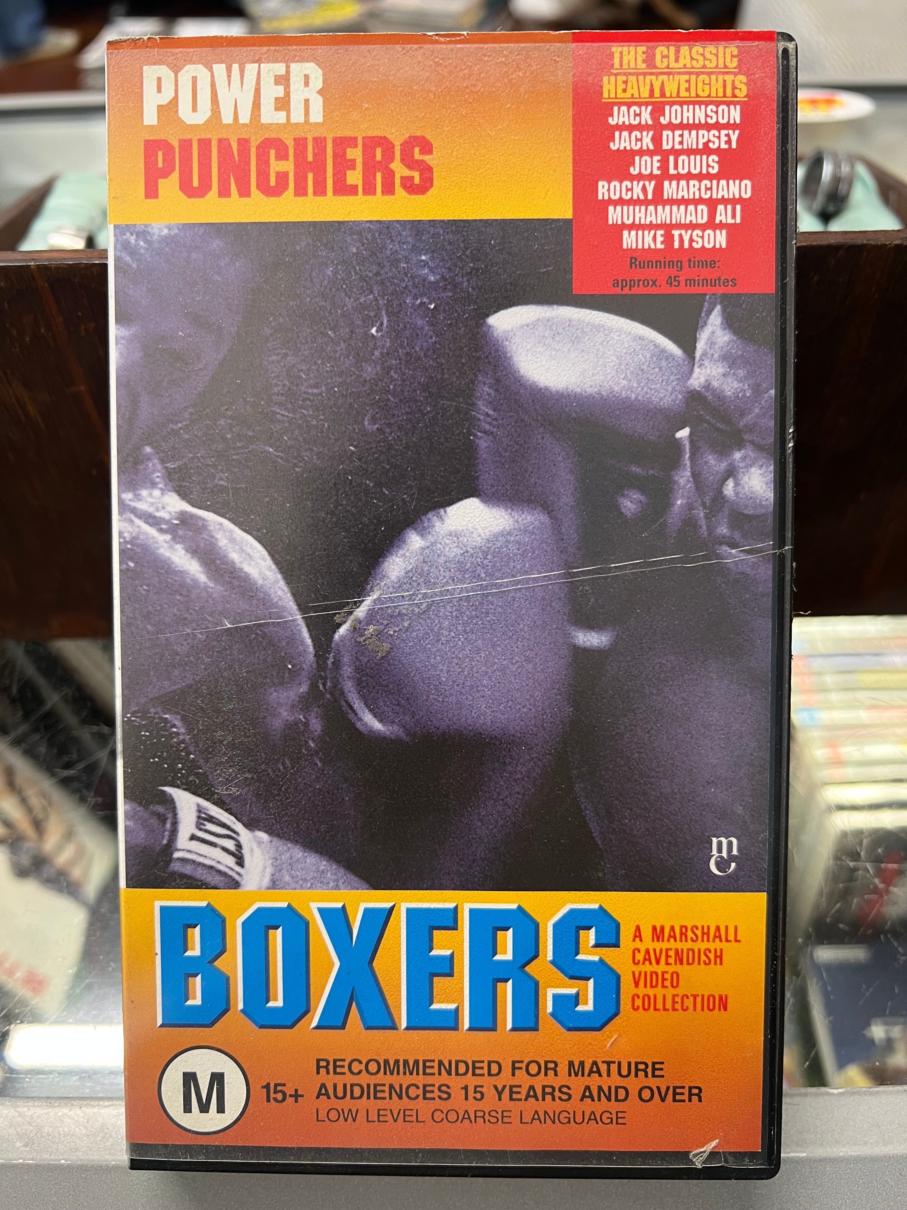 [VHS] 1996 BOXERS: Power Punches