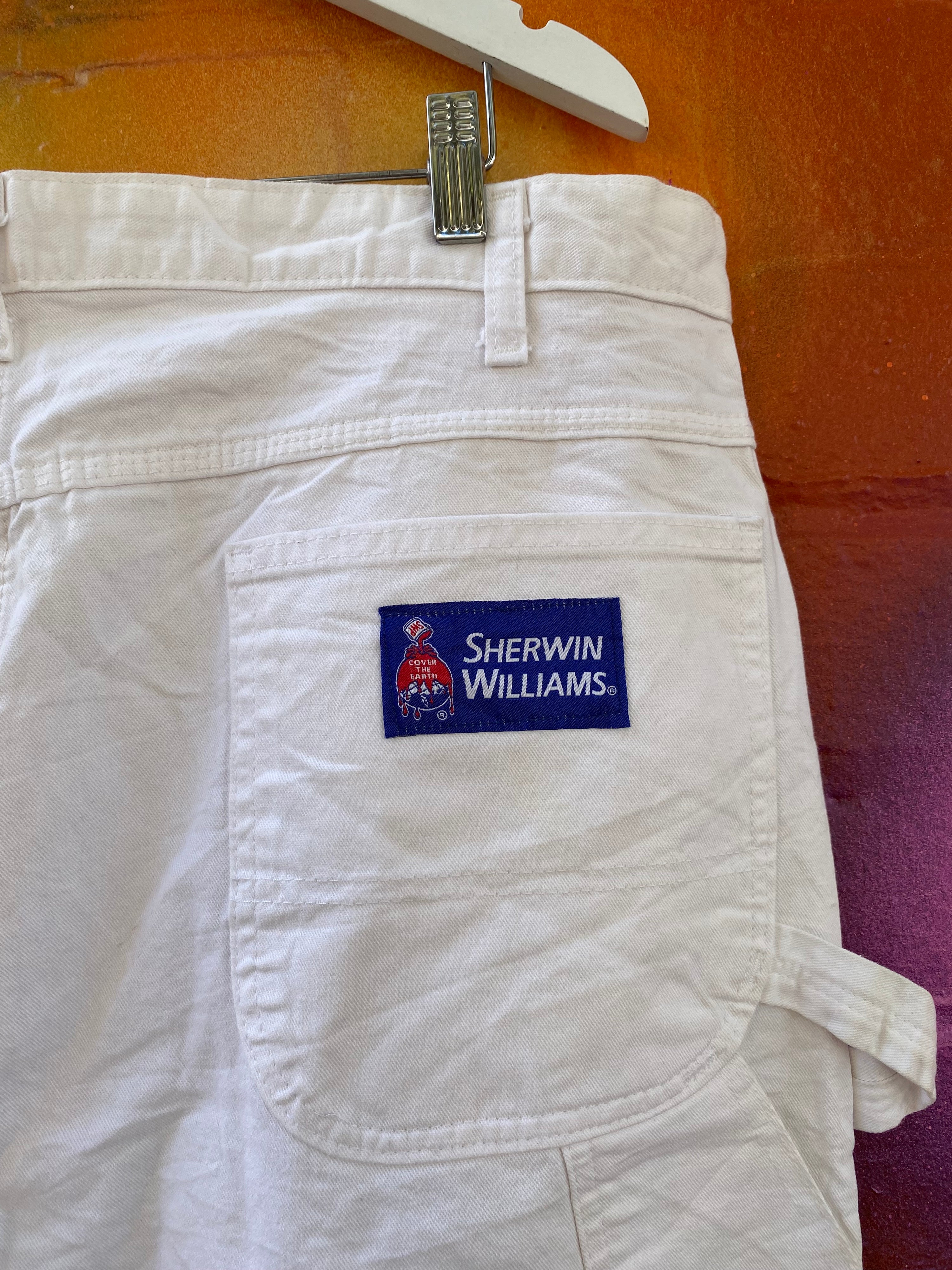 [38] Dickies Sherwin Williams White Carpenter Pants