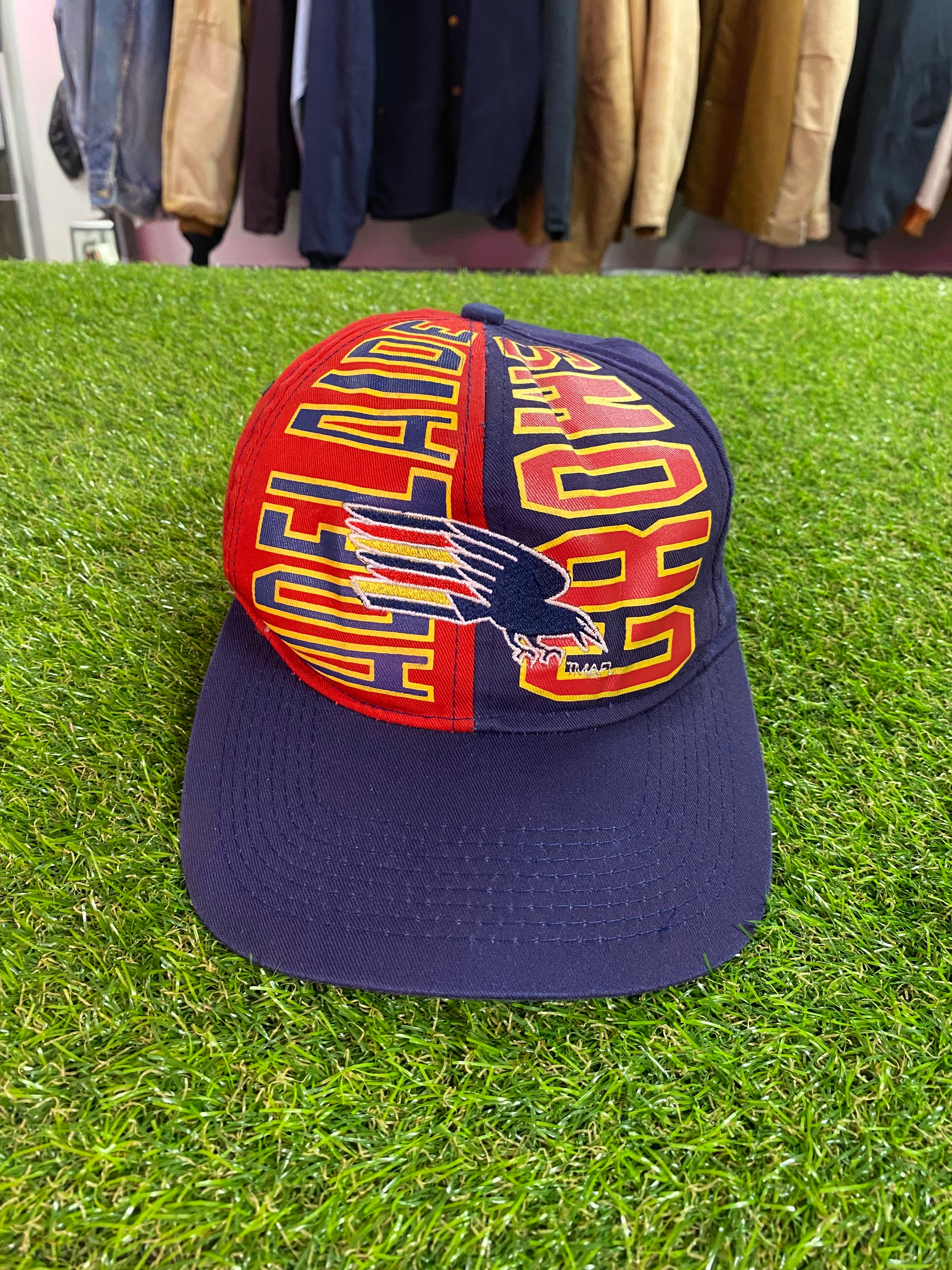 Vintage Adelaide Crows Vertical Text 2-tone Cap