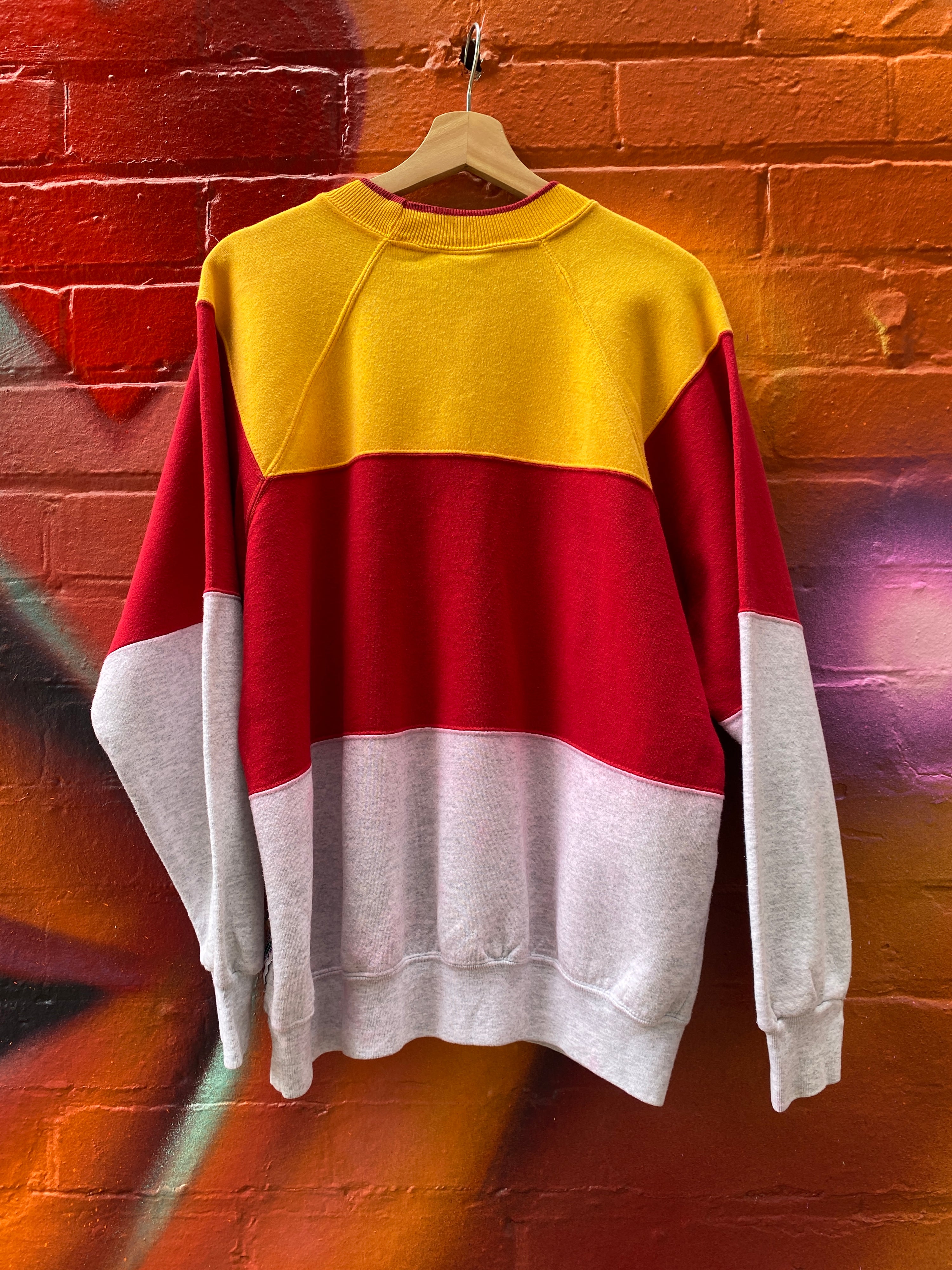 L - 90s Washington Redskins x Nutmeg Letter Jumper