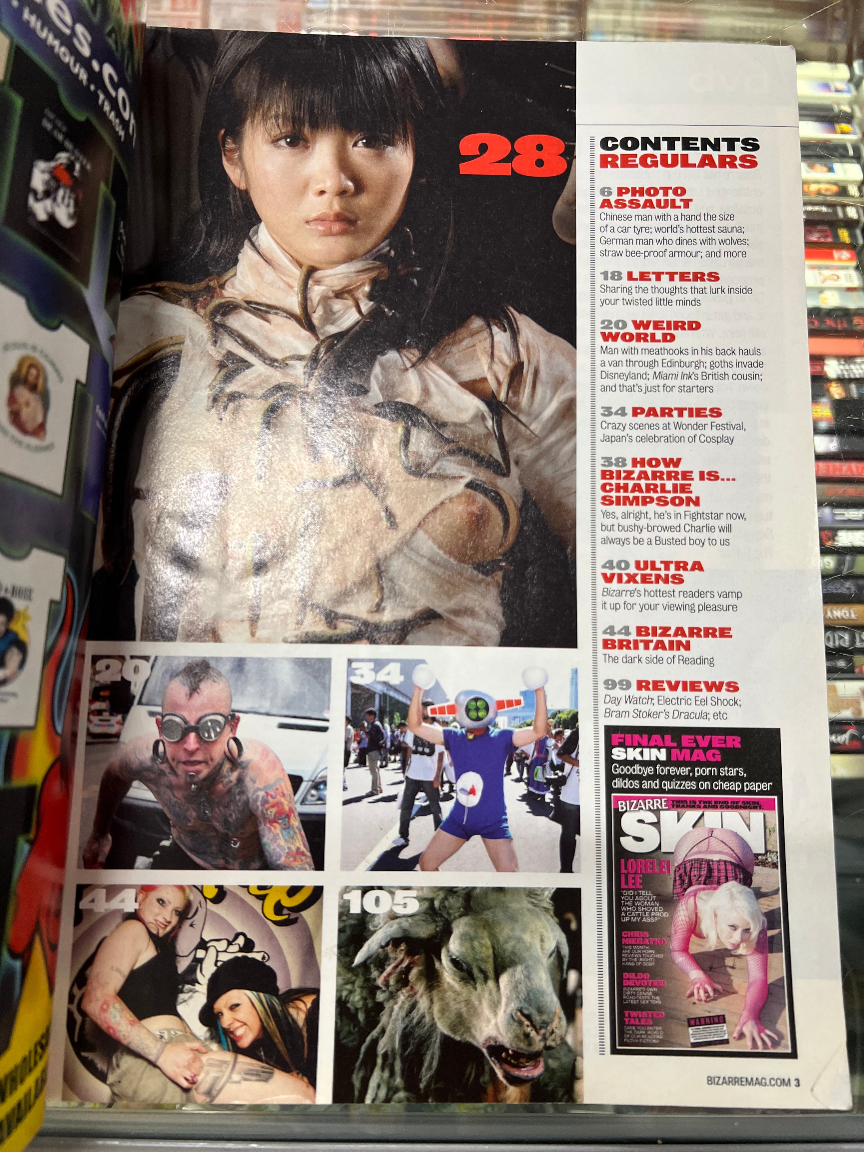 Bizarre Magazine Issue 129 November 2007