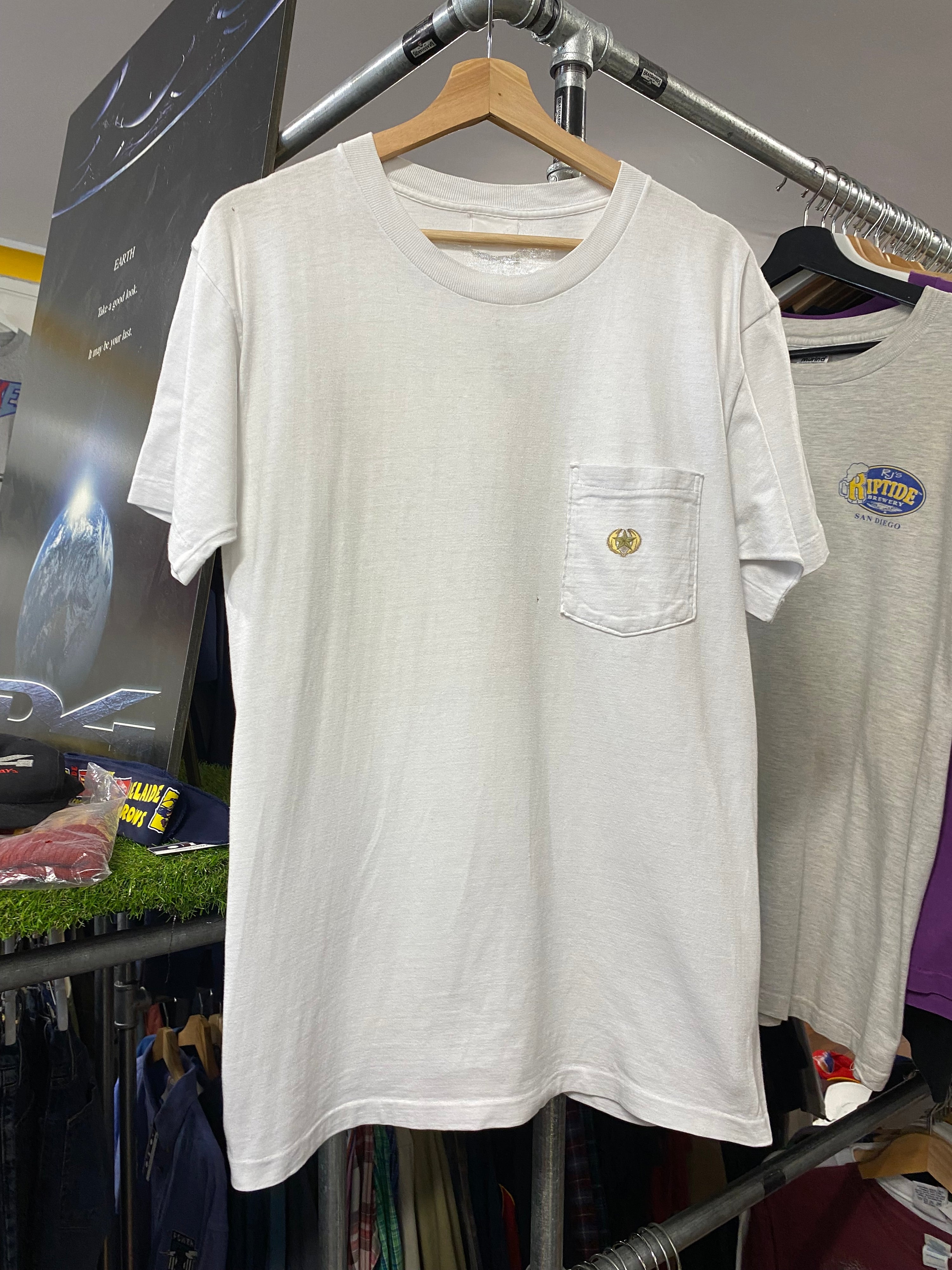 [L] Banana Republic Kangaroo Pocket Tee