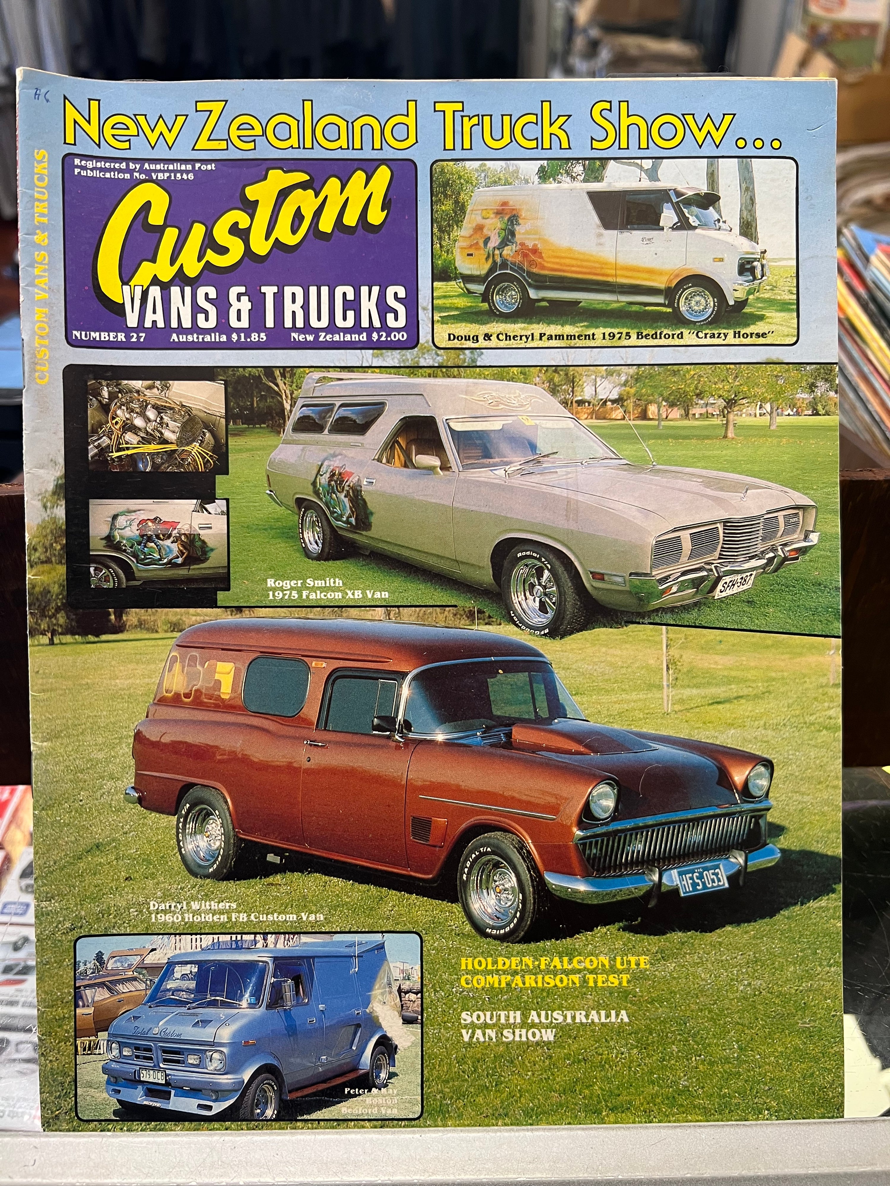VINTAGE CUSTOM VANS AND TRUCKS