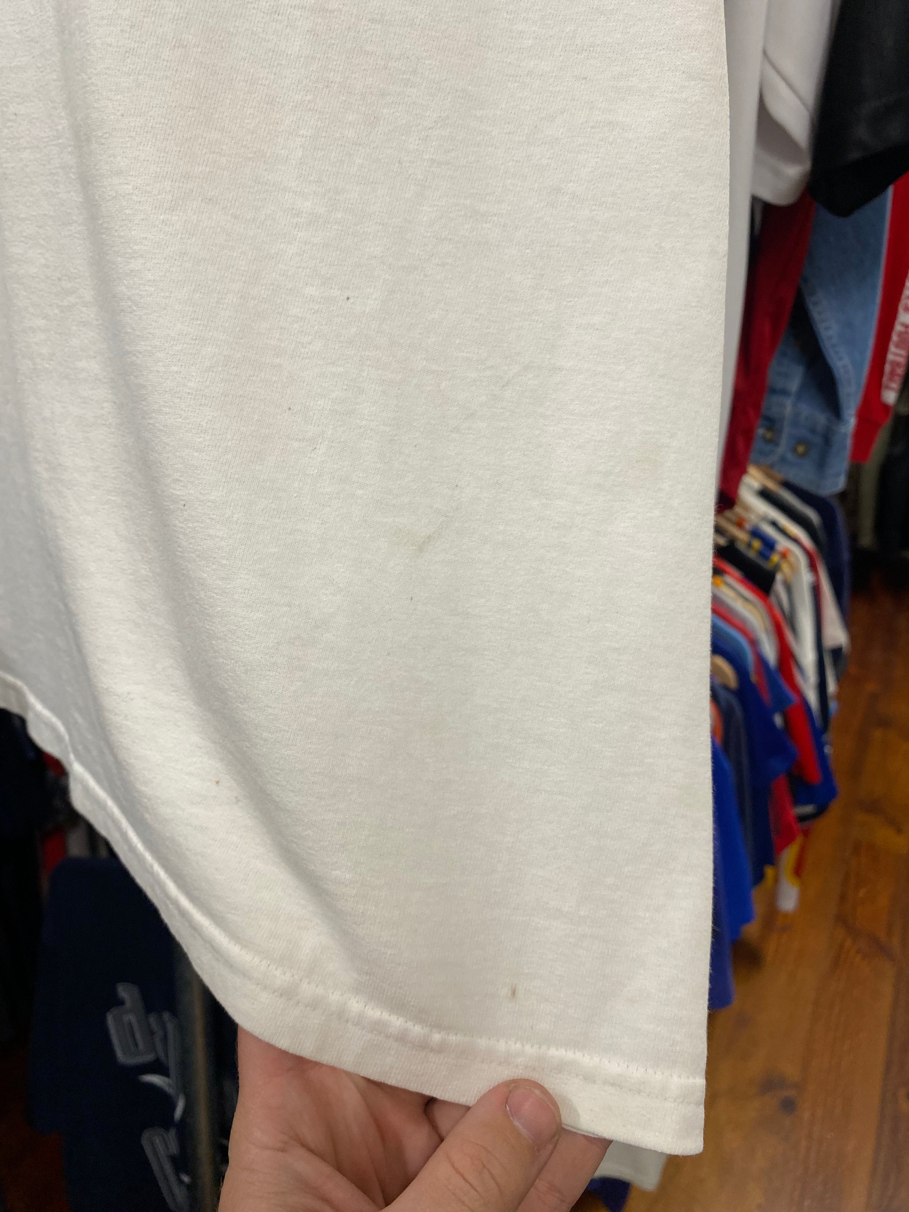 XL - Vintage Nike Nevada Womens Basketball DS White Tee
