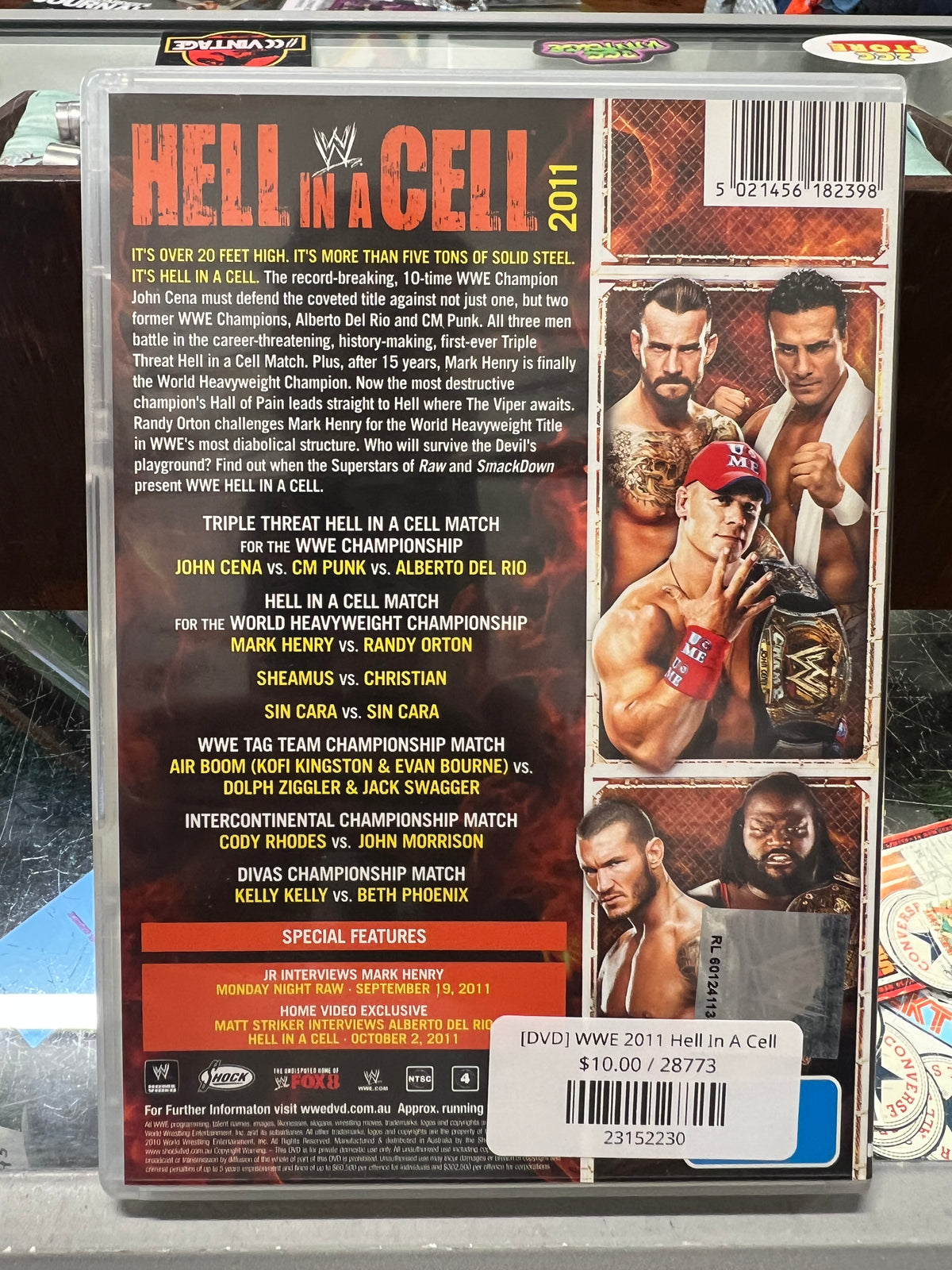[DVD] WWE 2011 Hell In A Cell