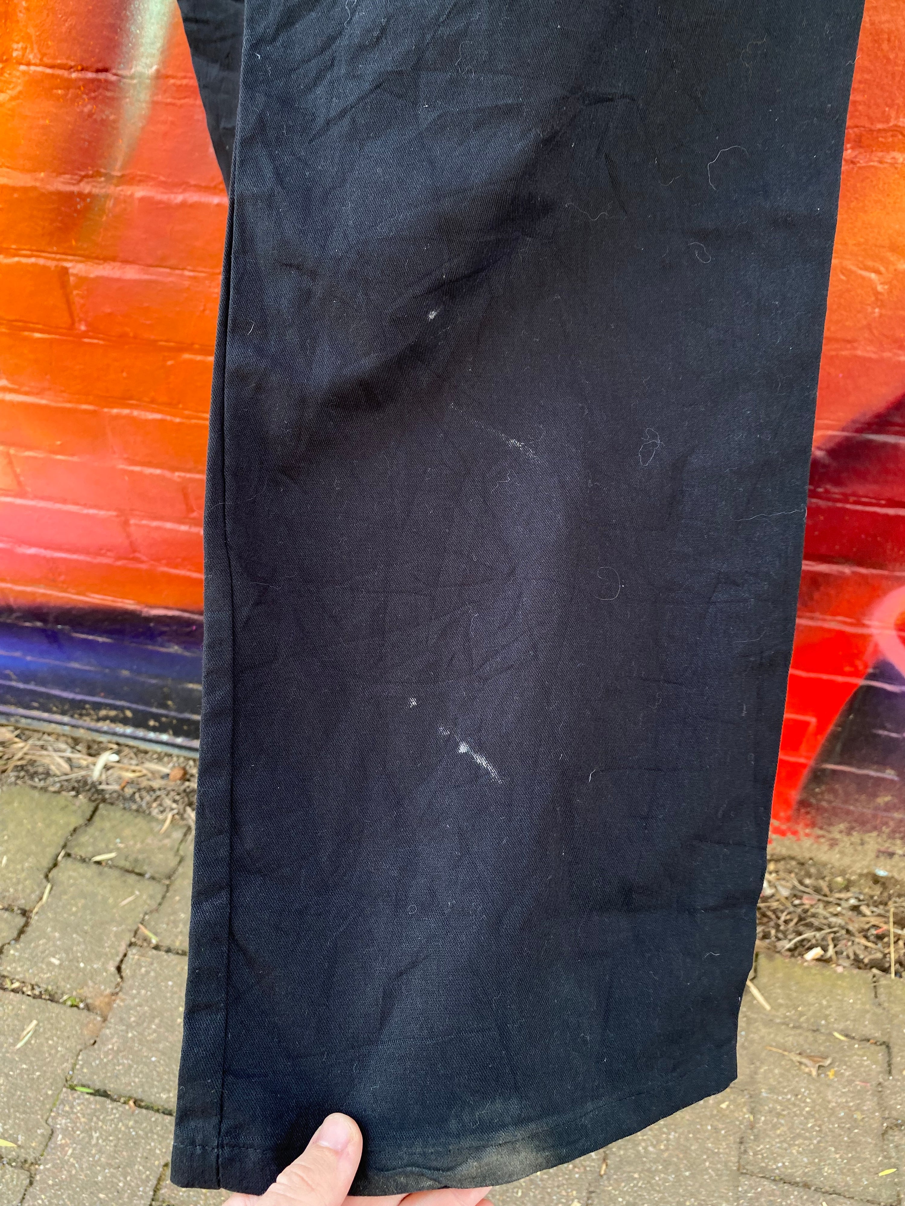 [38] Dickies Black Cargo Pants D202