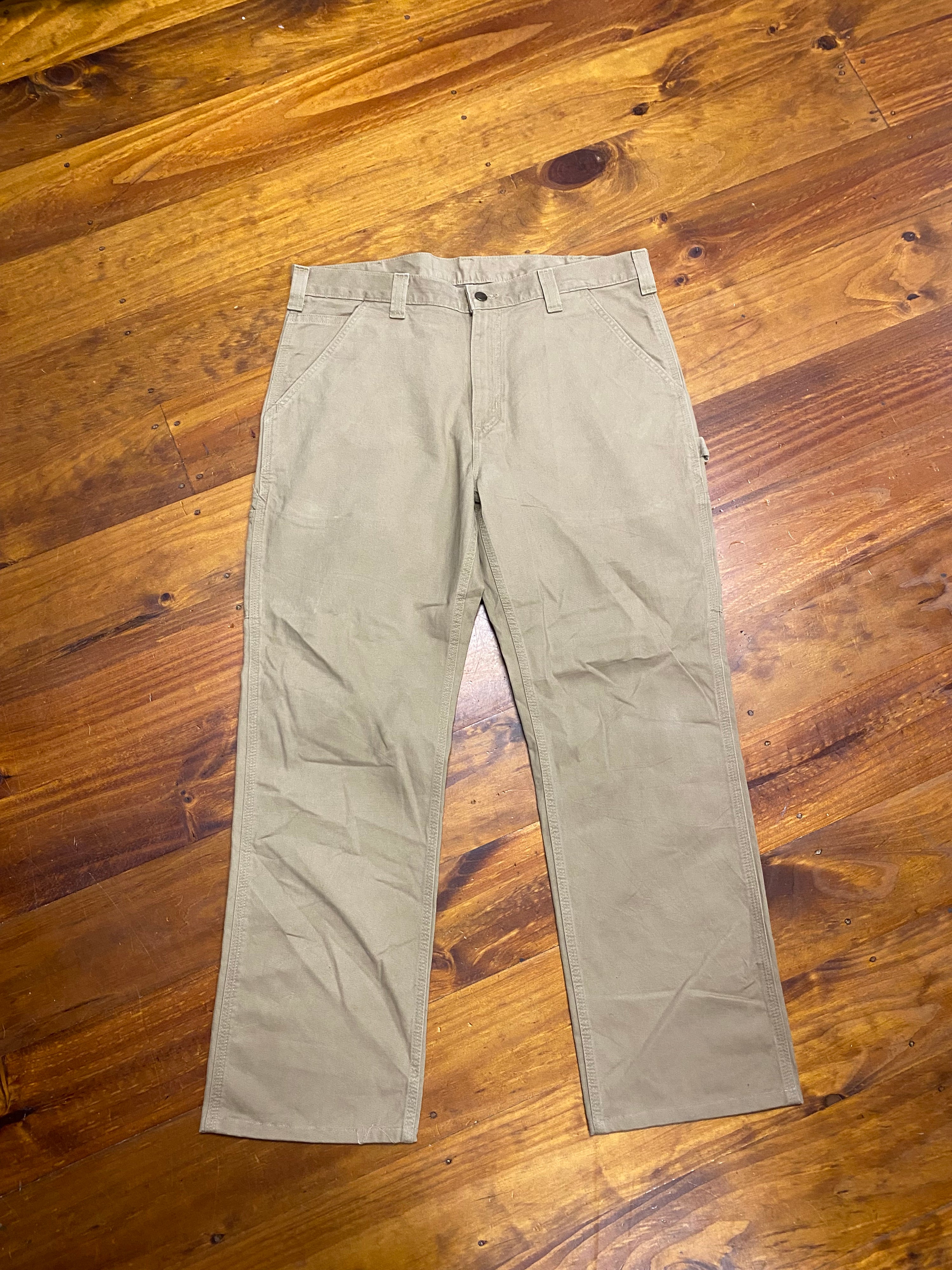 [36] Carhartt B324 Tan Carpenter Pants