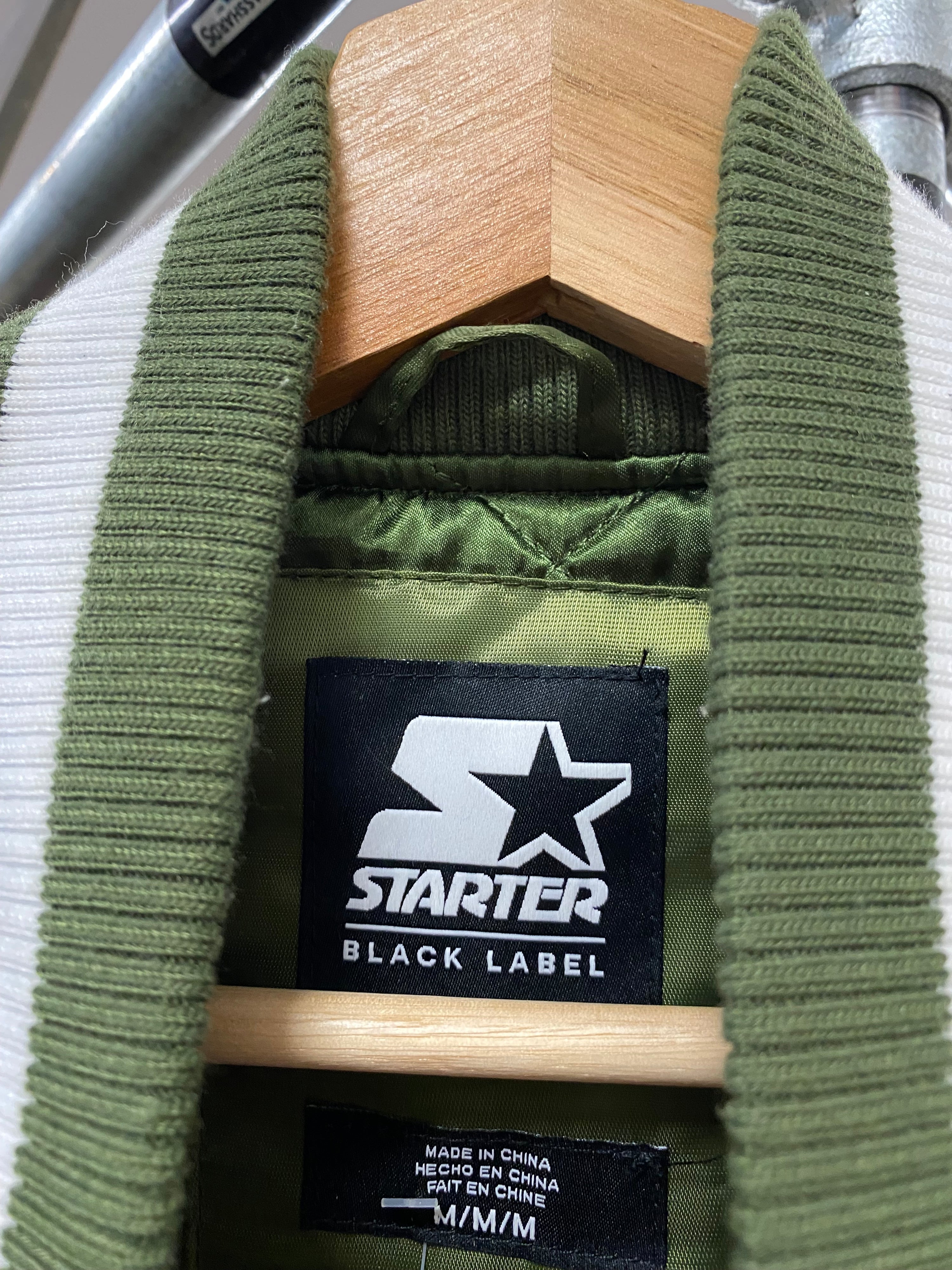 [M] Washington Capitals Green Starter Jacket