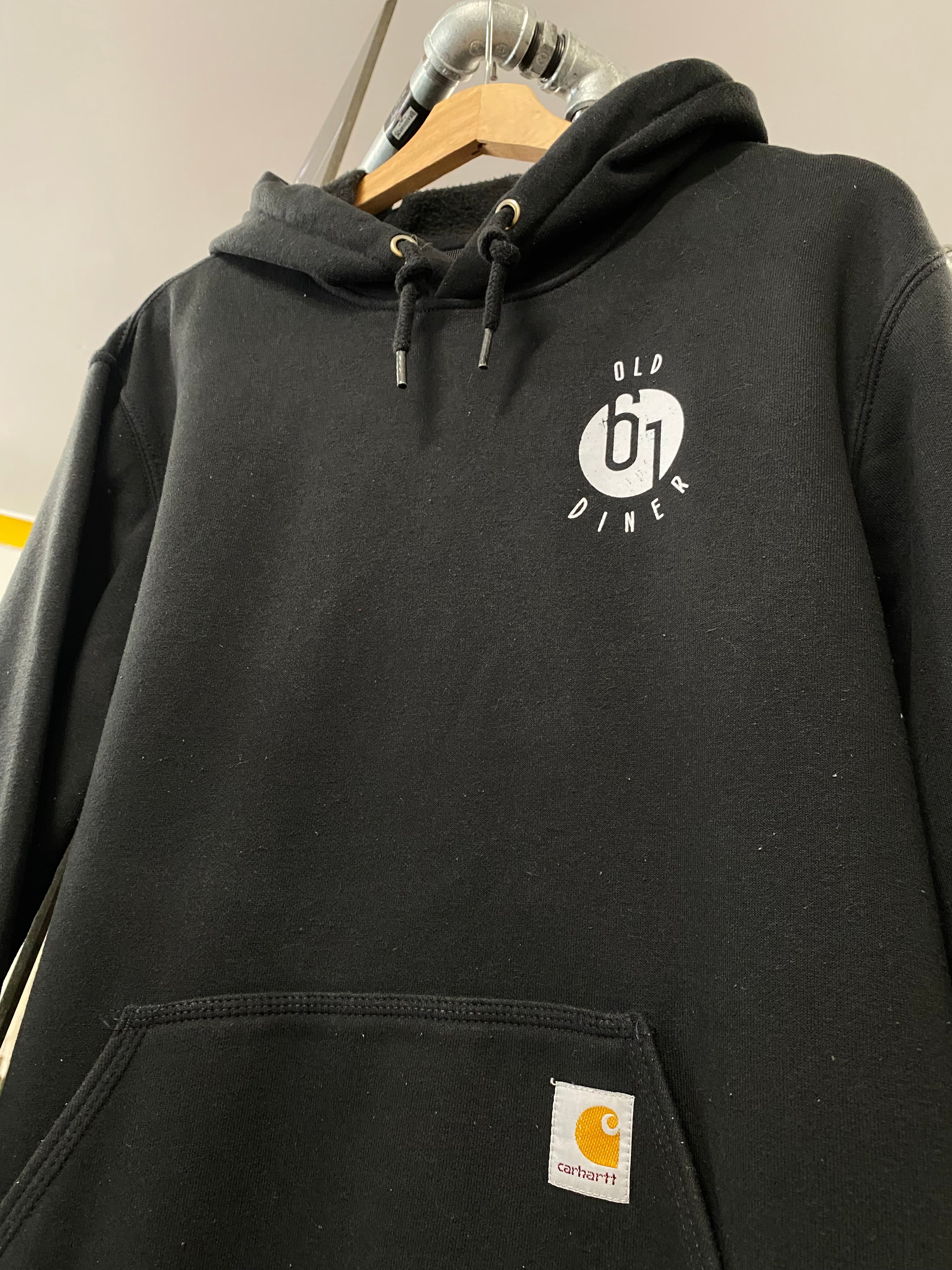 [S] Carhartt 'Old 61 Diner' Black Hoodie