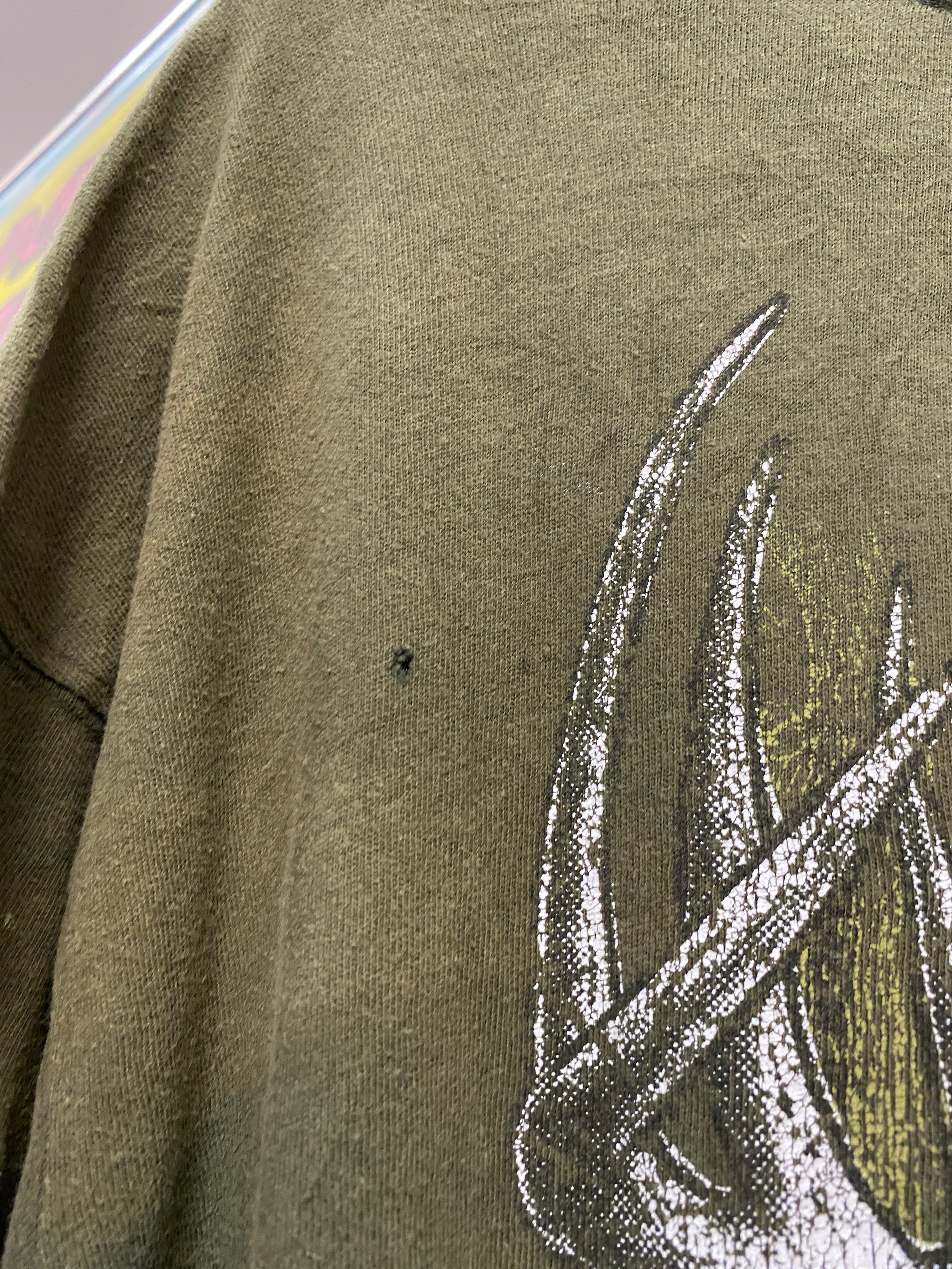 2XL - Carhartt Faded Green Pocket Tee
