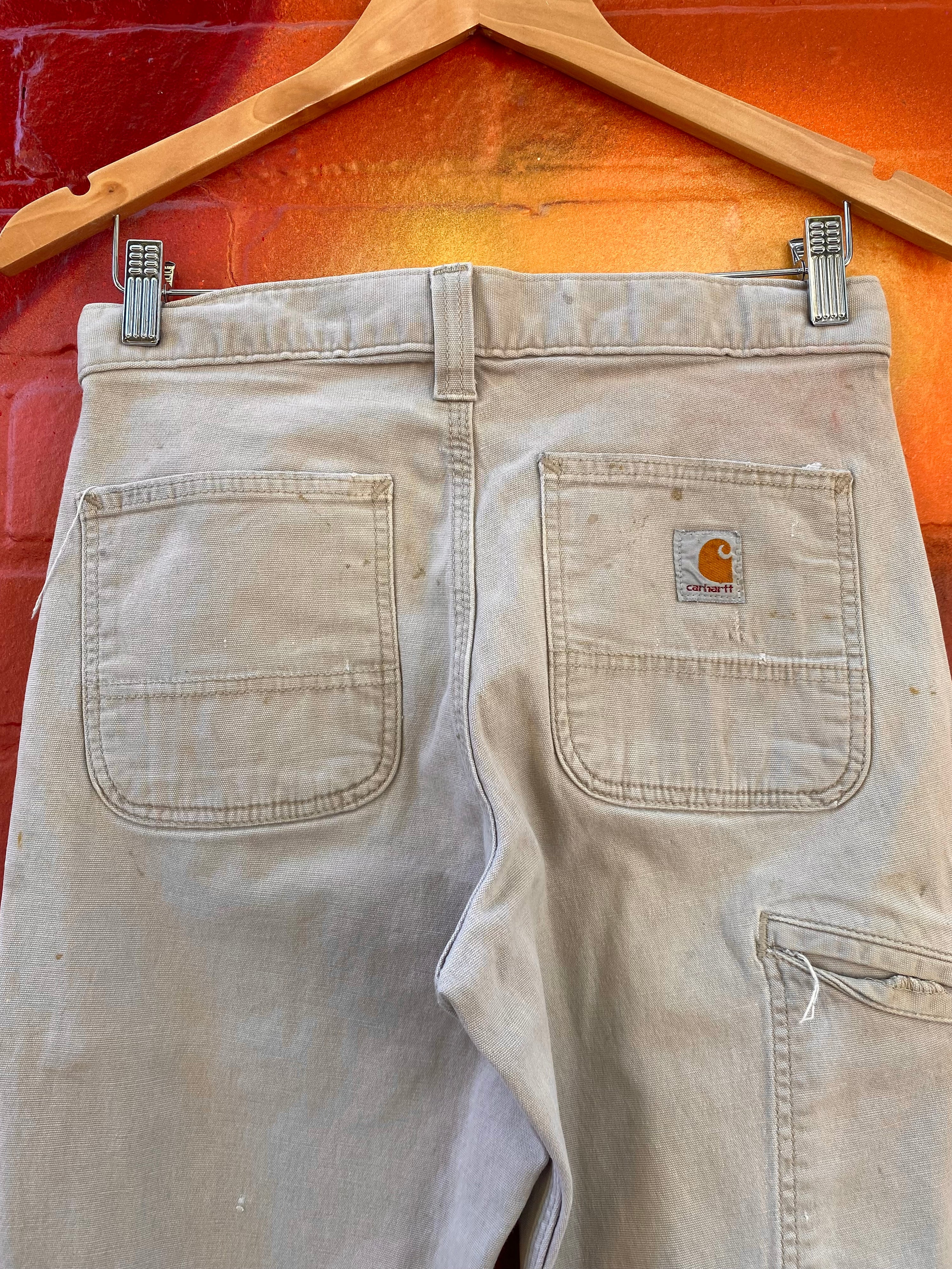 [28] Carhartt Thrashed 102291 Tan Pants