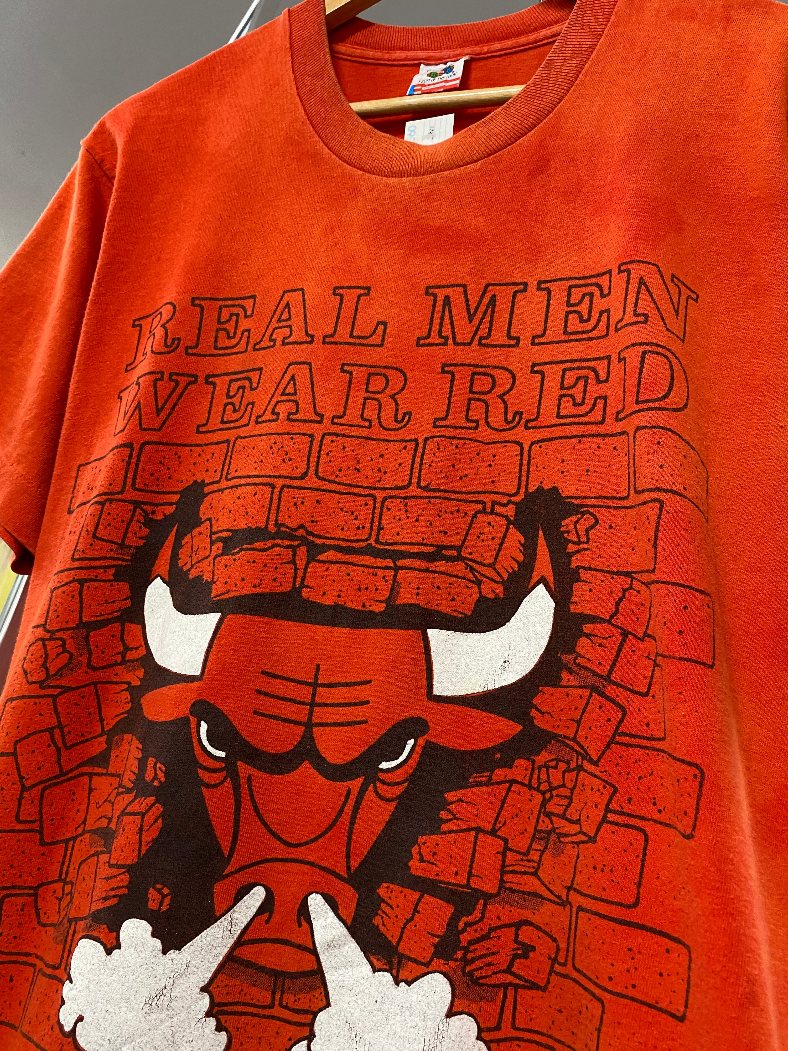 XL - 1990s Chicago Bulls 'Real Men Wear Red'