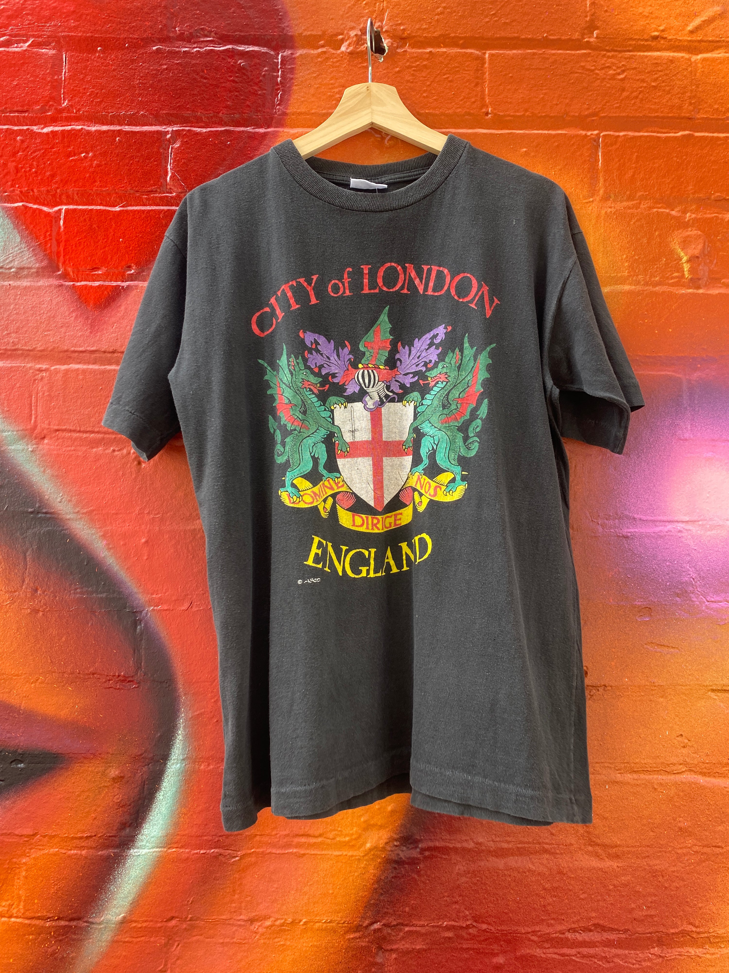 M - 1990s City Of London, England Tee