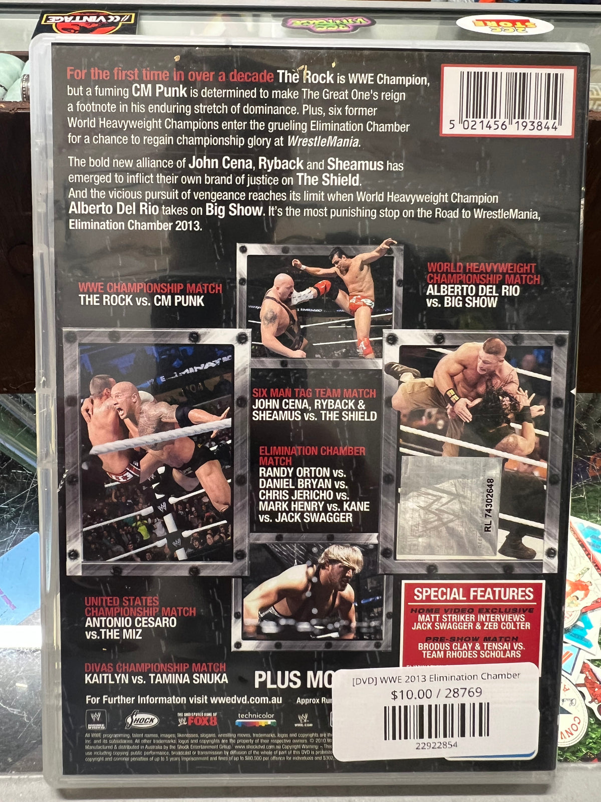 [DVD] WWE 2013 Elimination Chamber