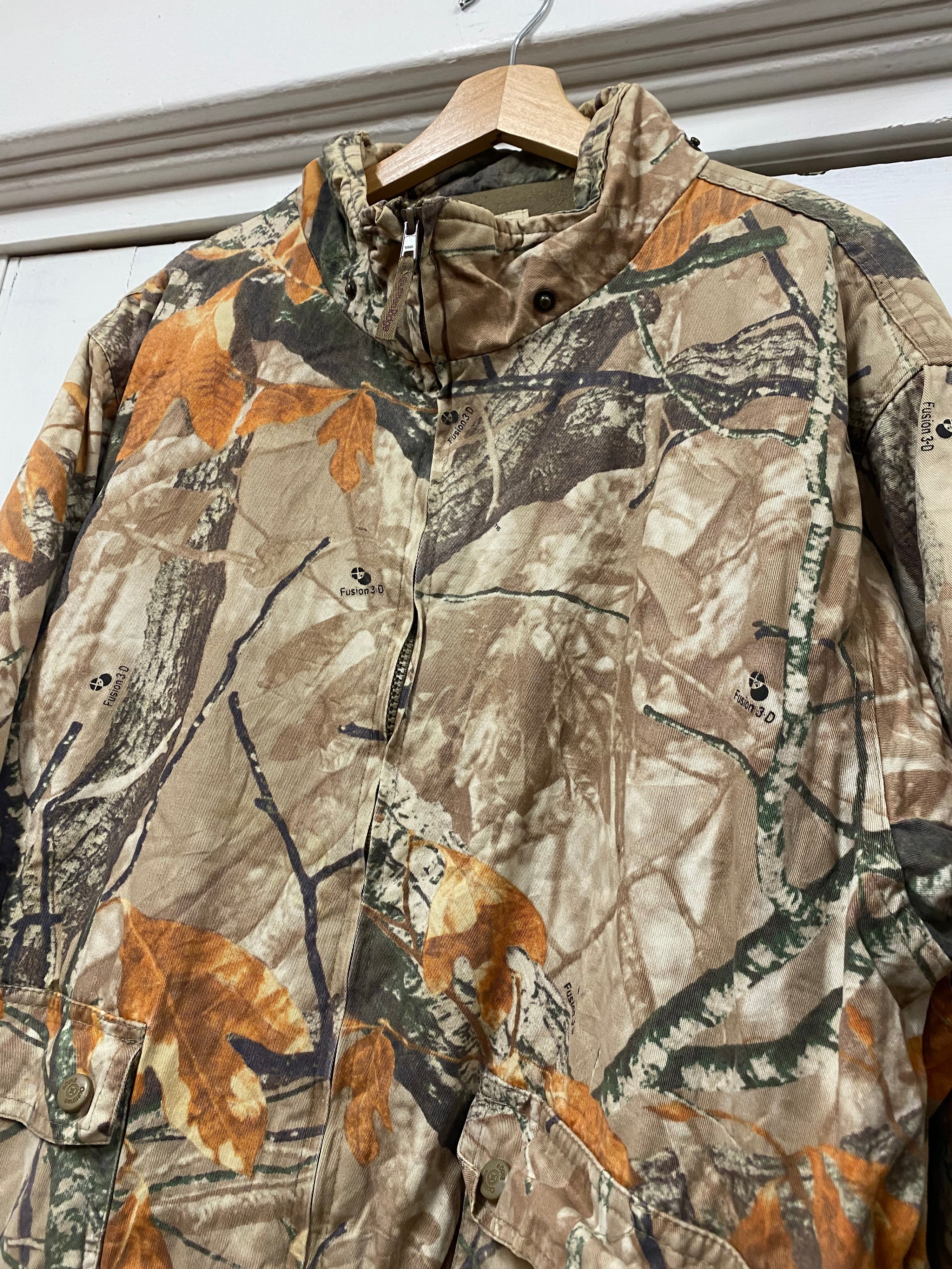 [L] Outfitters Fusion 3-D Brown Camo Jacket