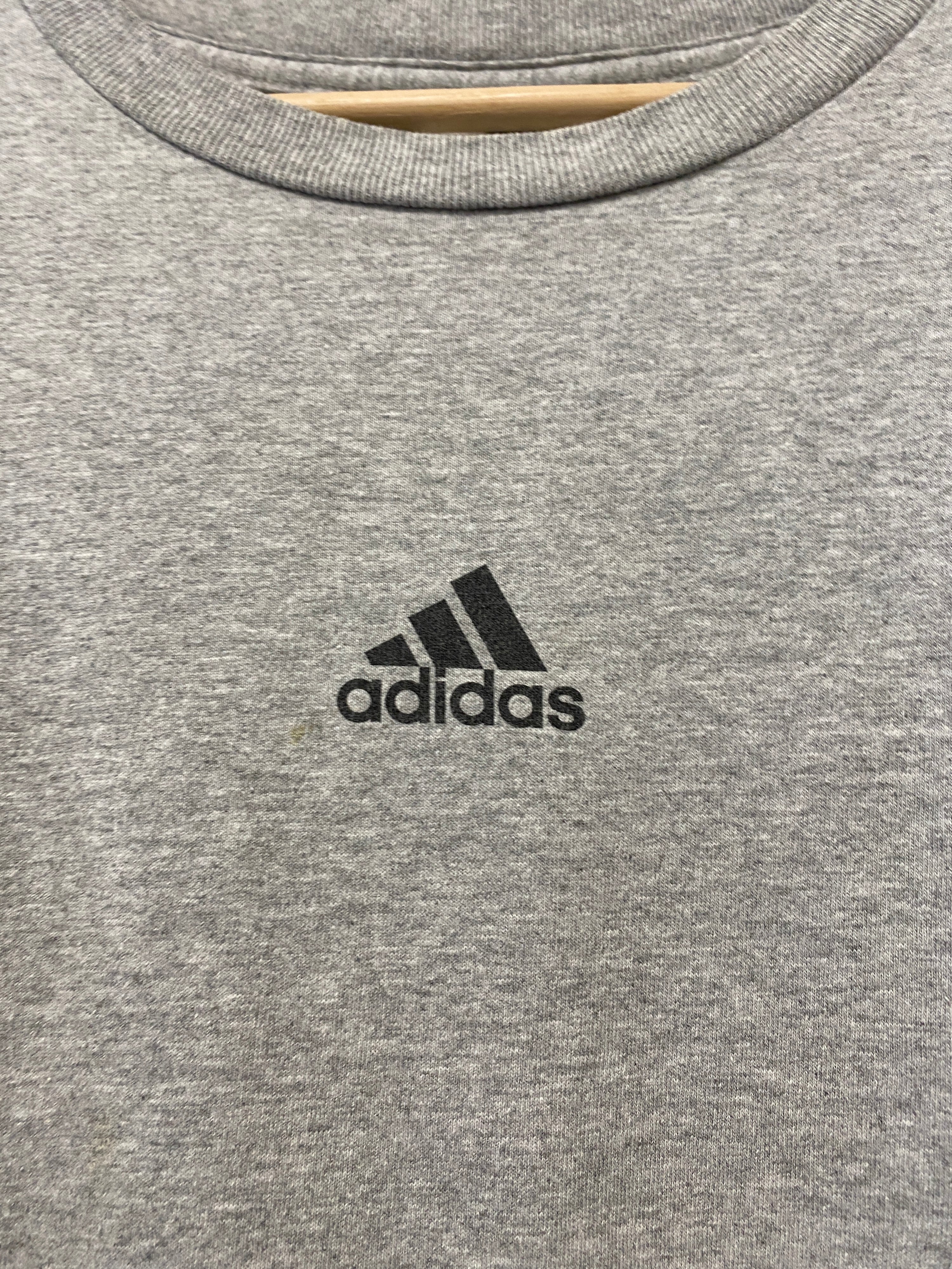 XL - Adidas Gold Soccer Ball Trophy Back Print Tee