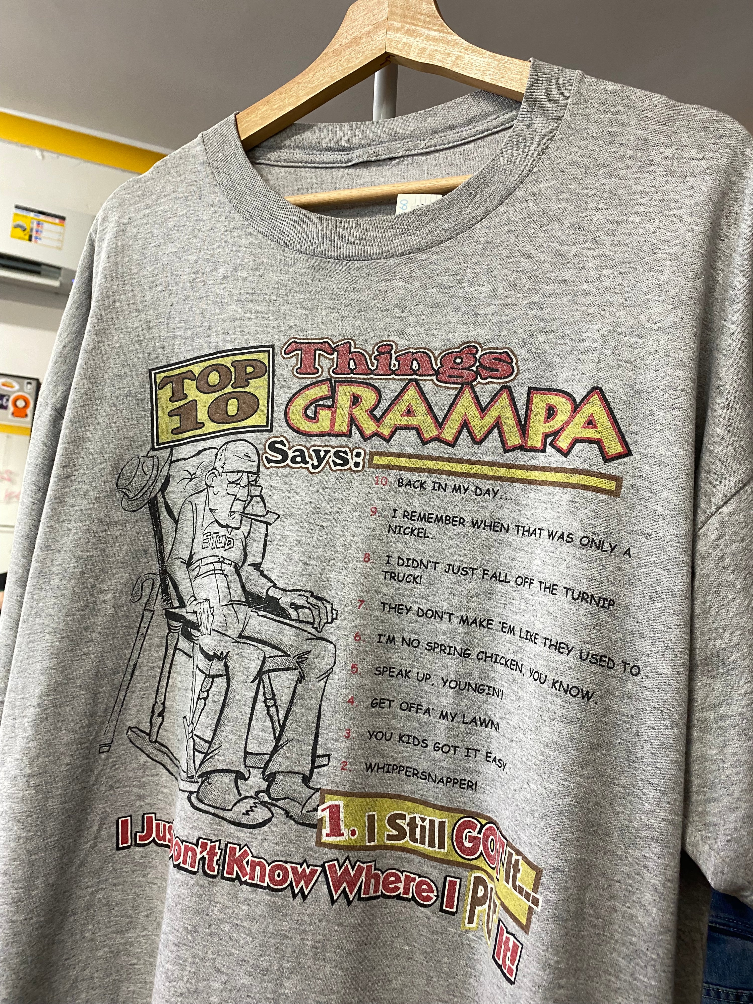 XL - Top 10 Things Grampa Says