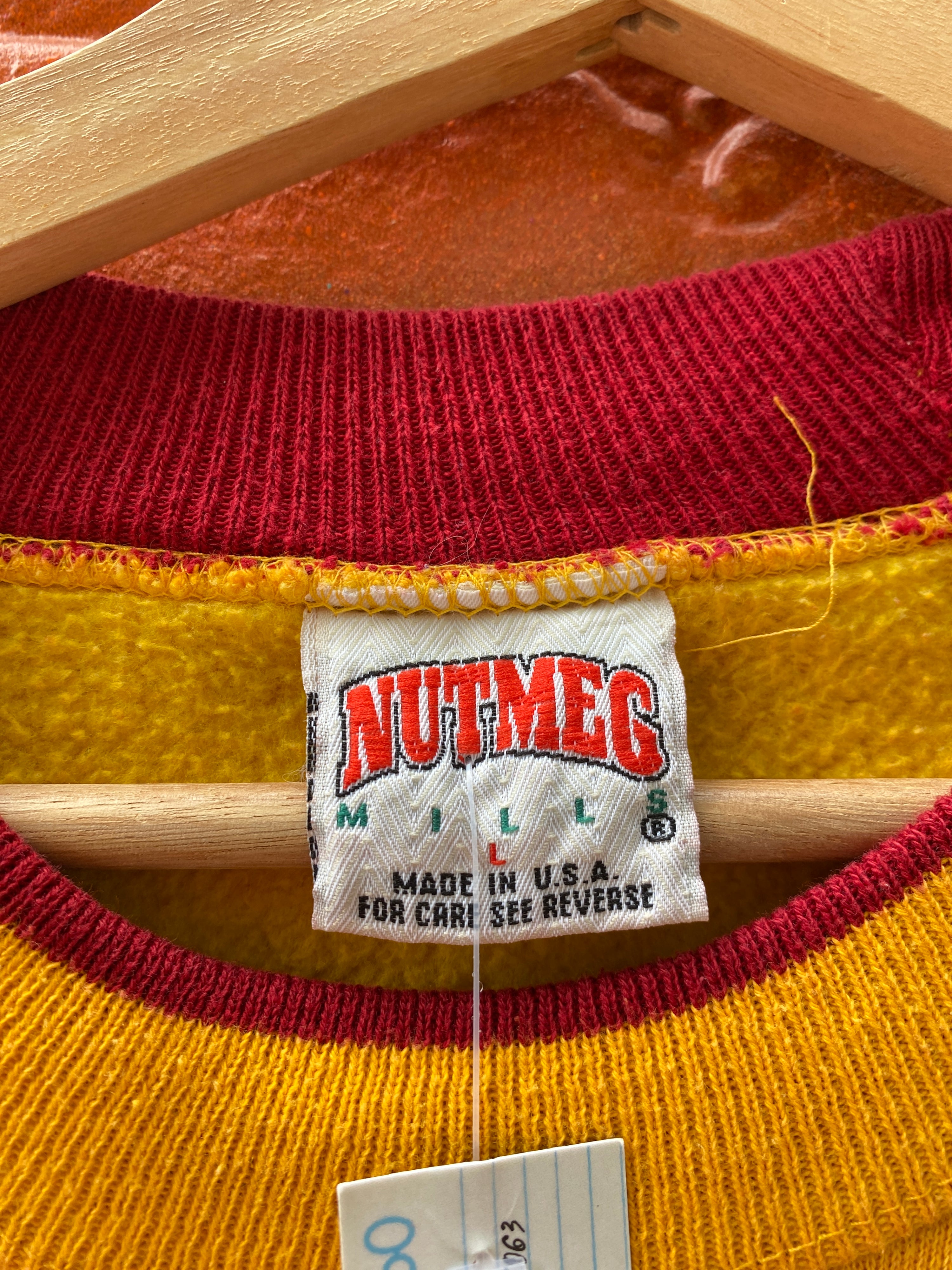 L - 90s Washington Redskins x Nutmeg Letter Jumper