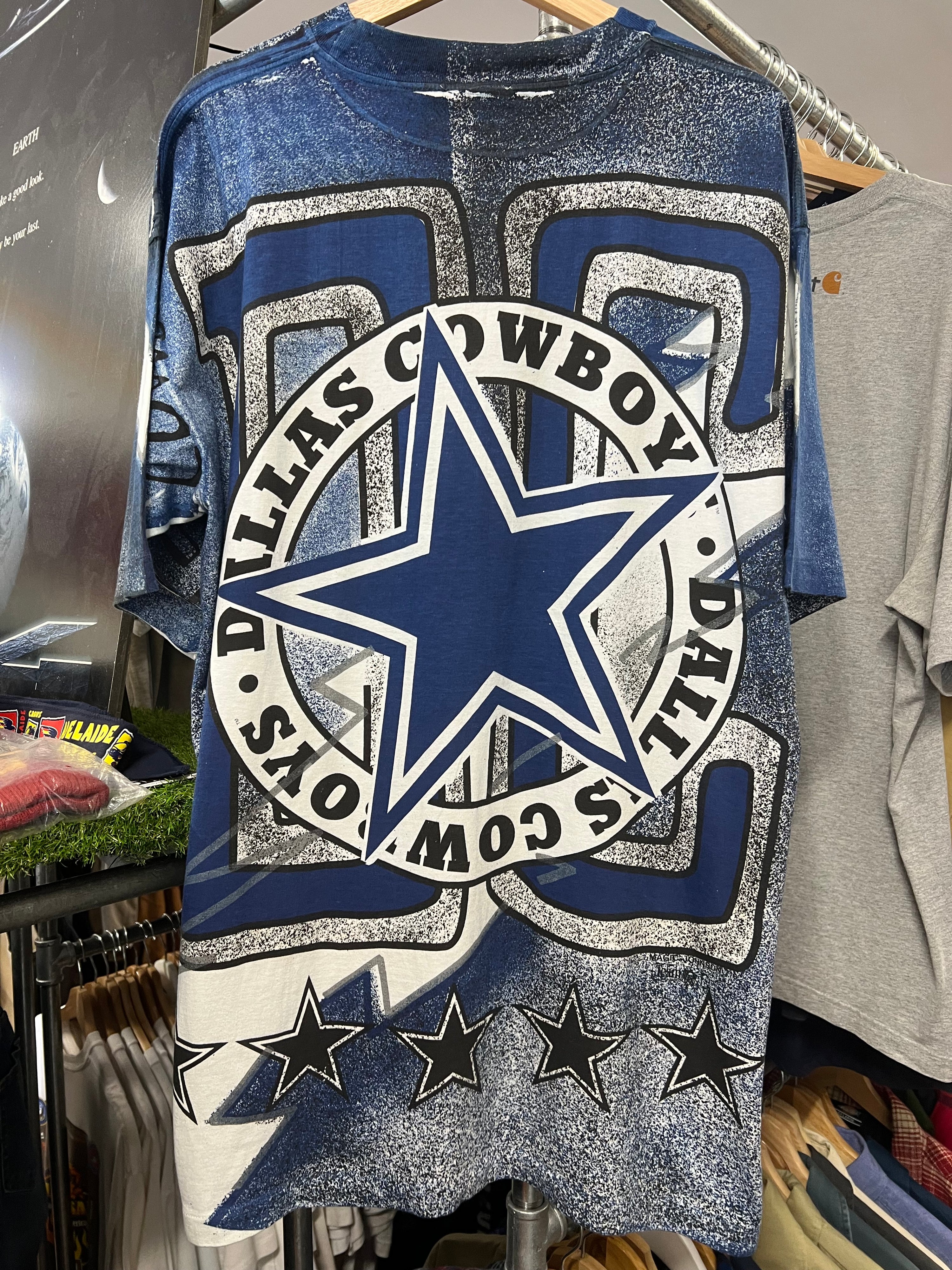 [XL] 1990s Dallas Cowboys All Over Print Tee