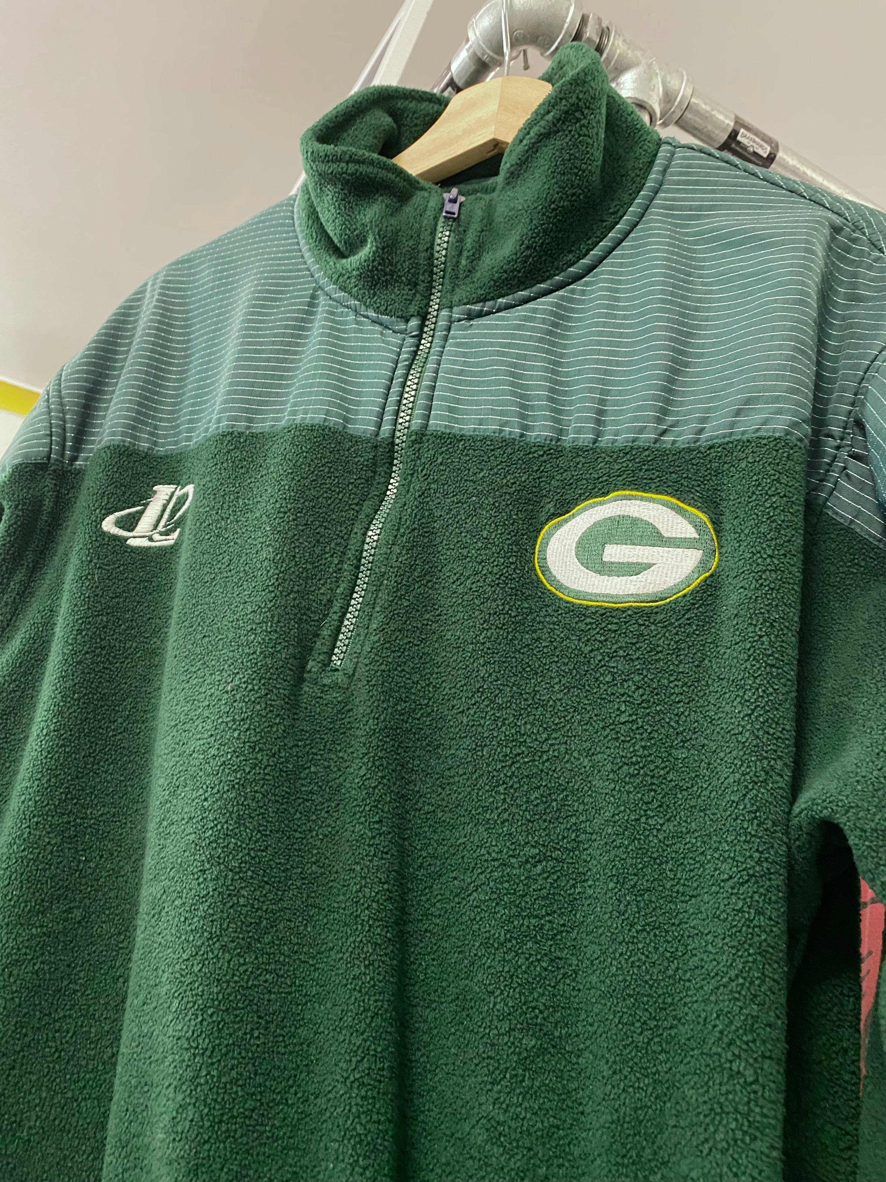 [M] Green Bay Green NFL Fleece