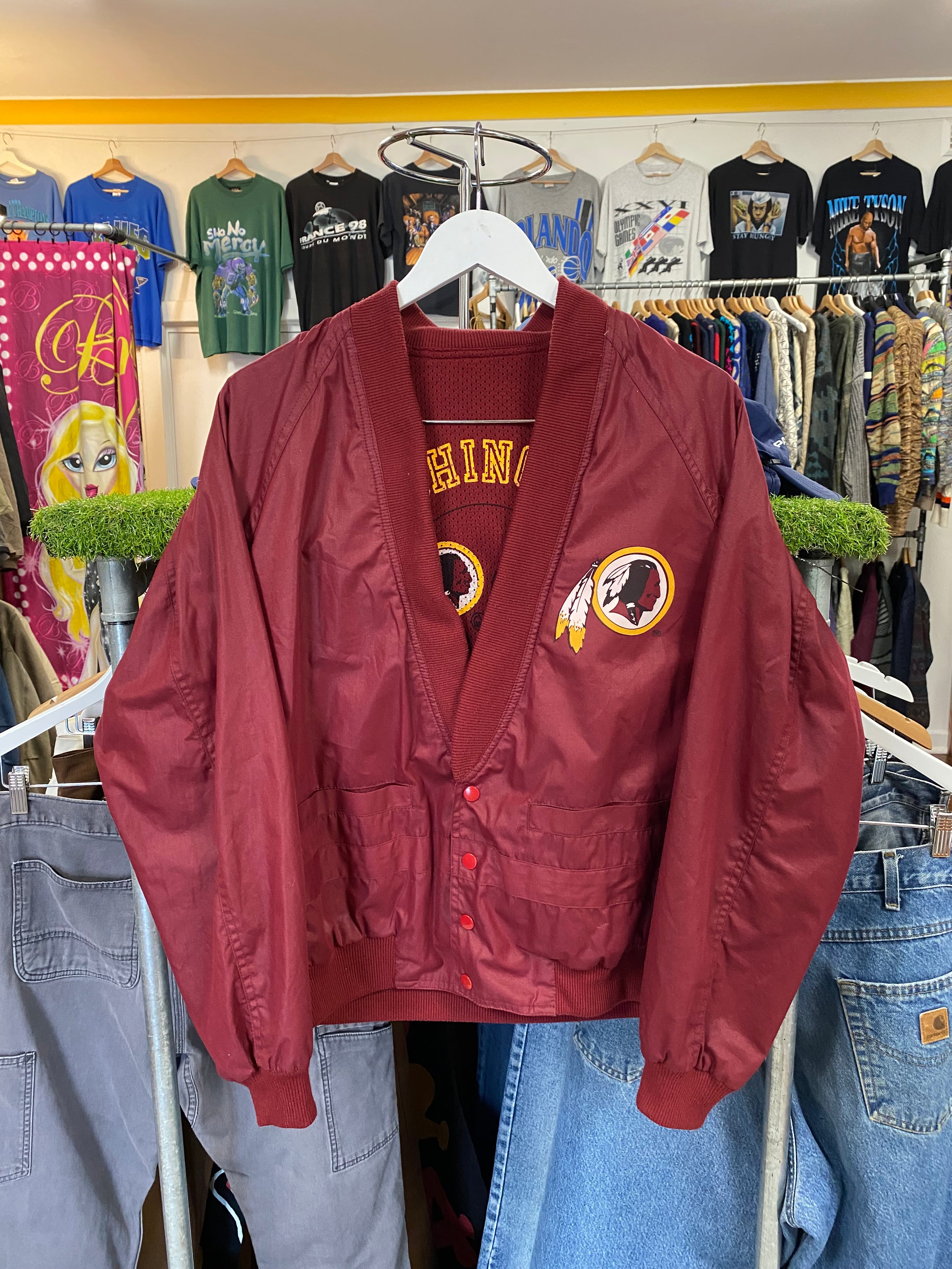 [S/M] 1984 Washington Redskins 4 Button Jacket