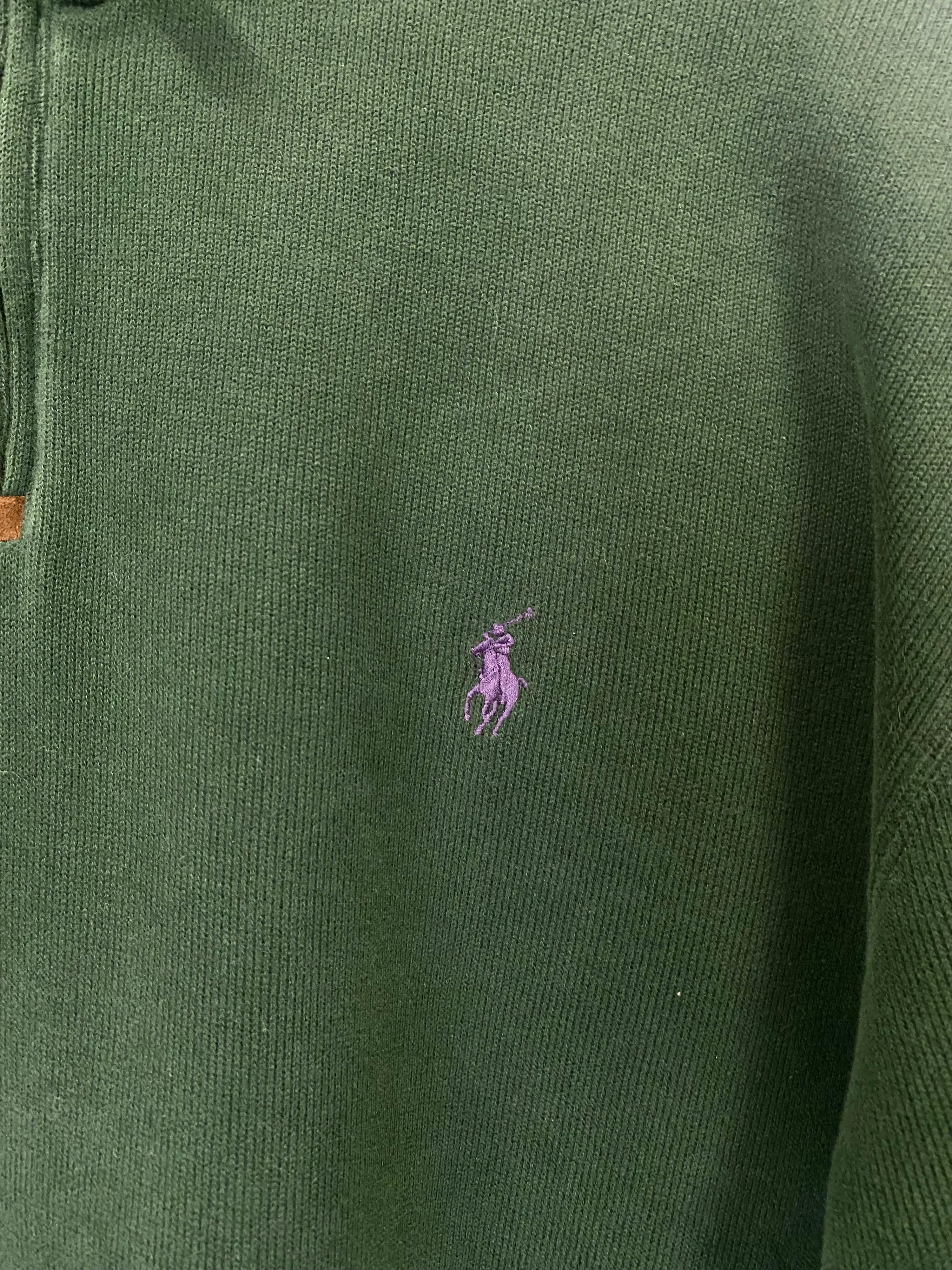 [2XL] Polo Ralph Lauren Green 1/4 Zip