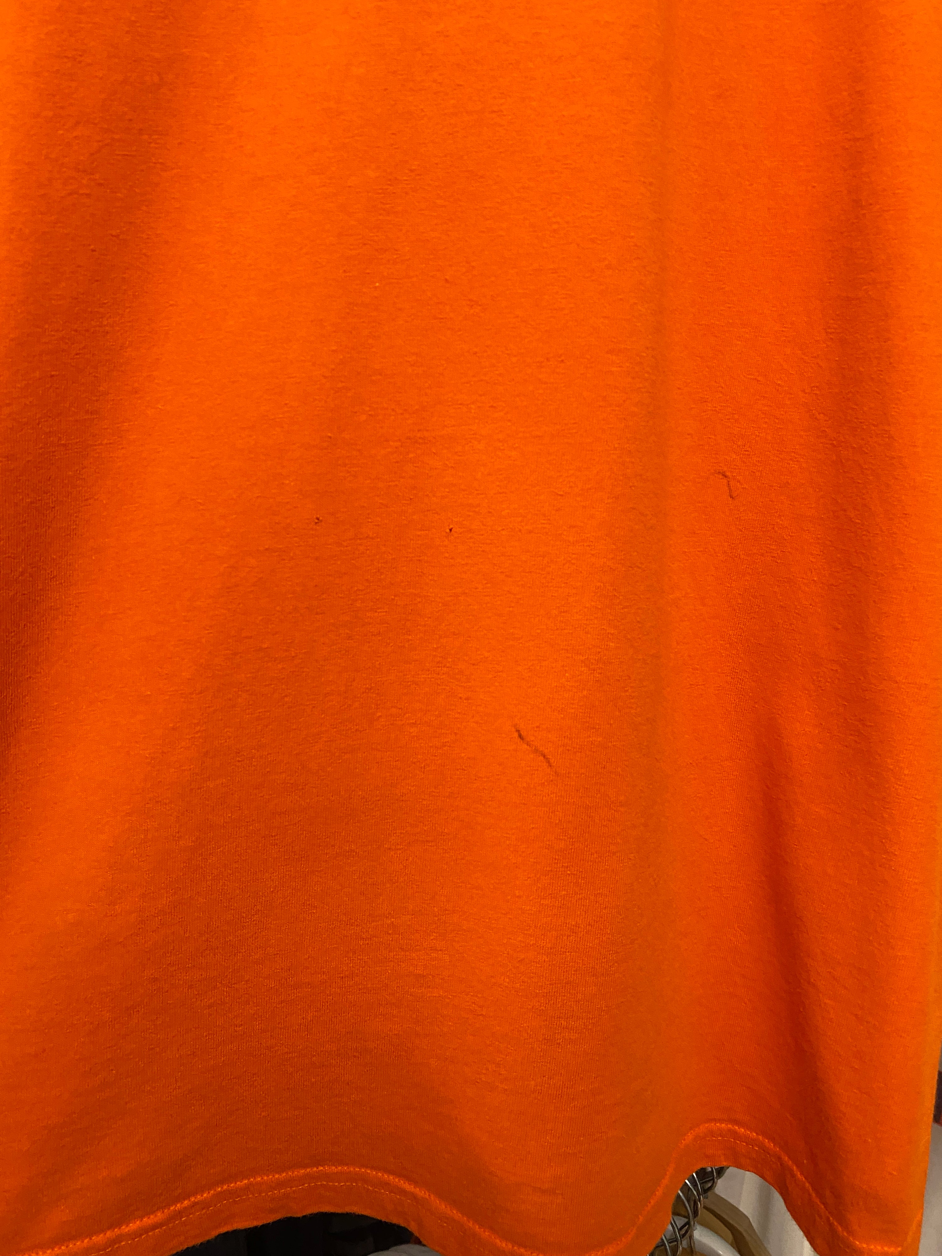 XL - 2000s Nike Spellout Tick Orange Tee