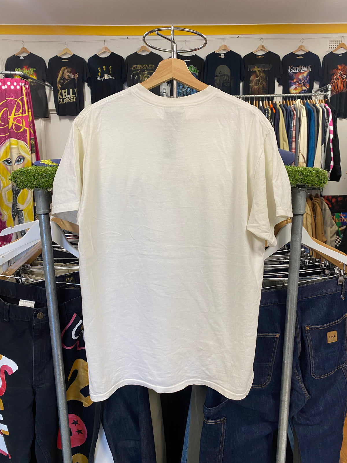 [L] Vintage Nike Air Jordan Angel Wings Centre Logo Tshirt