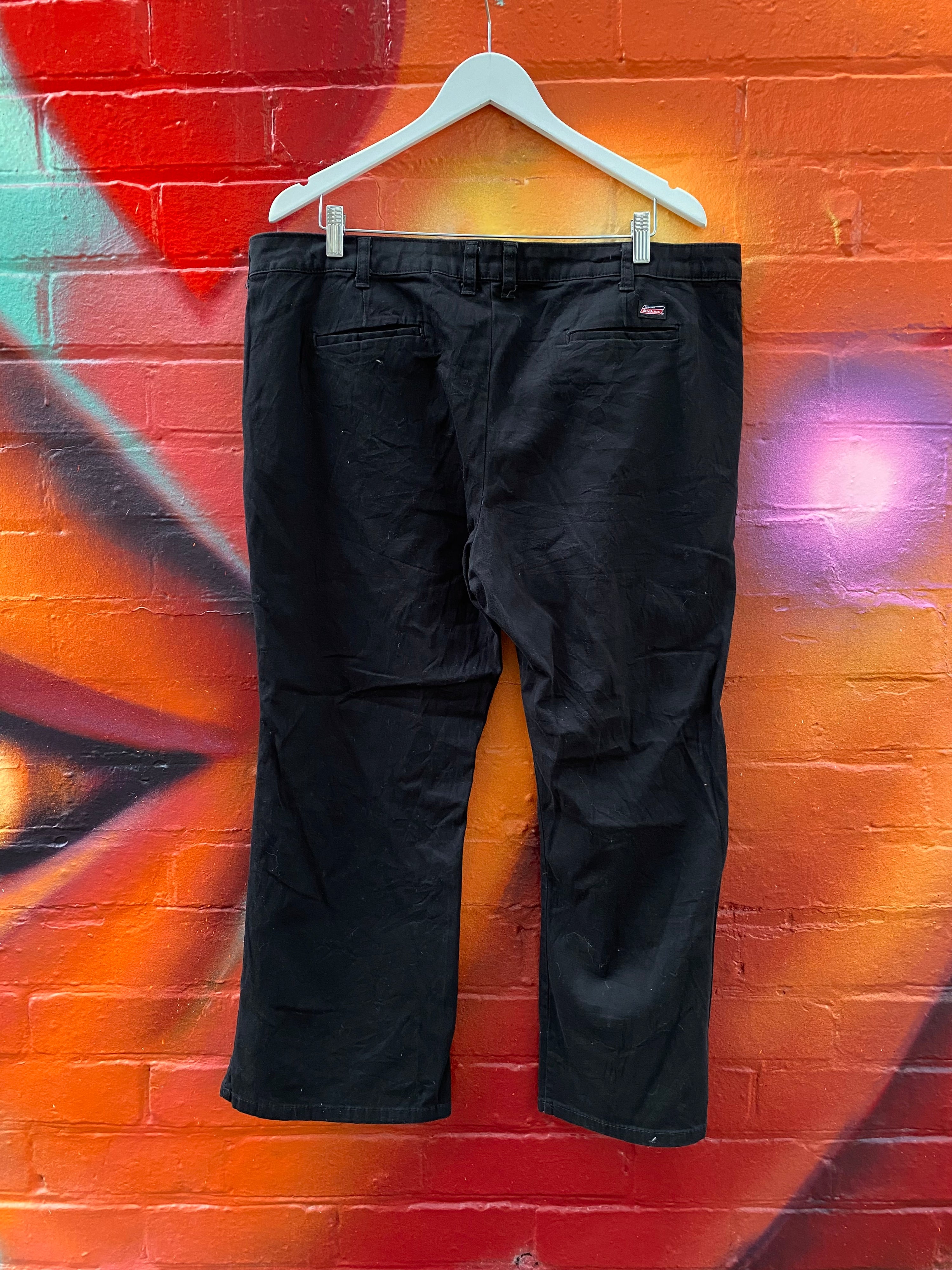 [40] Dickies Womens Black Work Pants D187