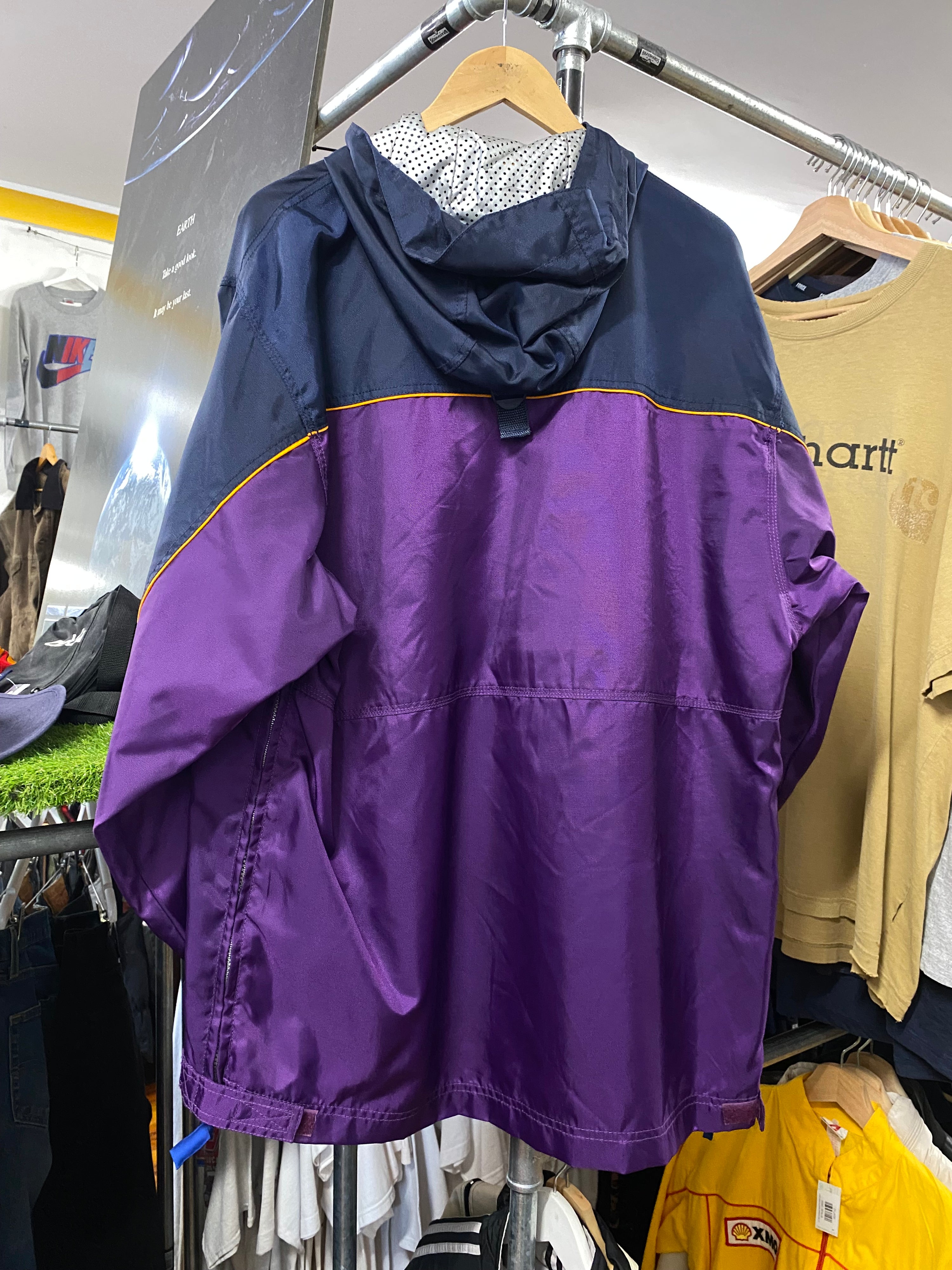 [M] Vintage Fila Purple Windbreaker BNWT