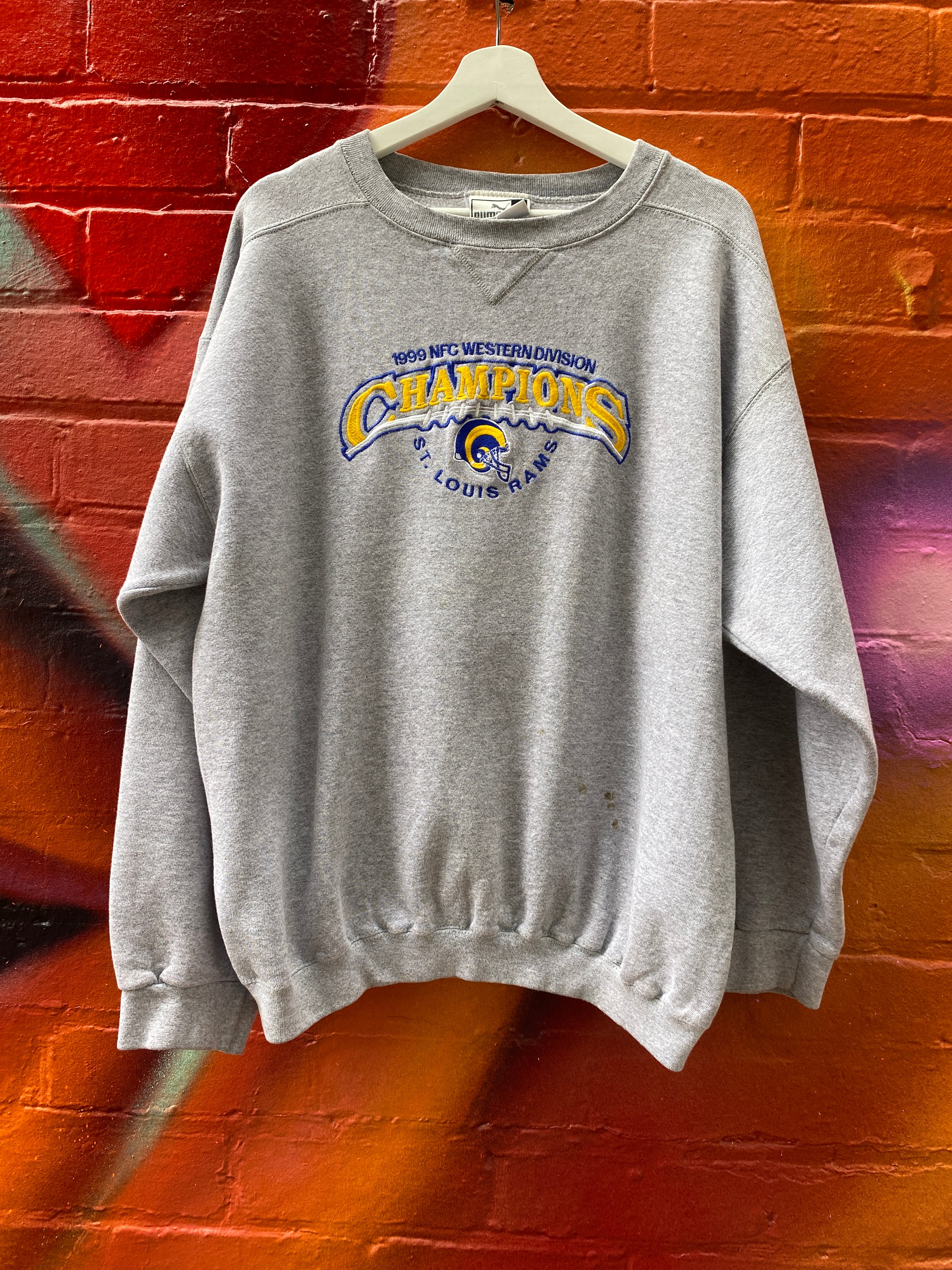 XL - 1999 St Louis Rams NFC Champions PUMA