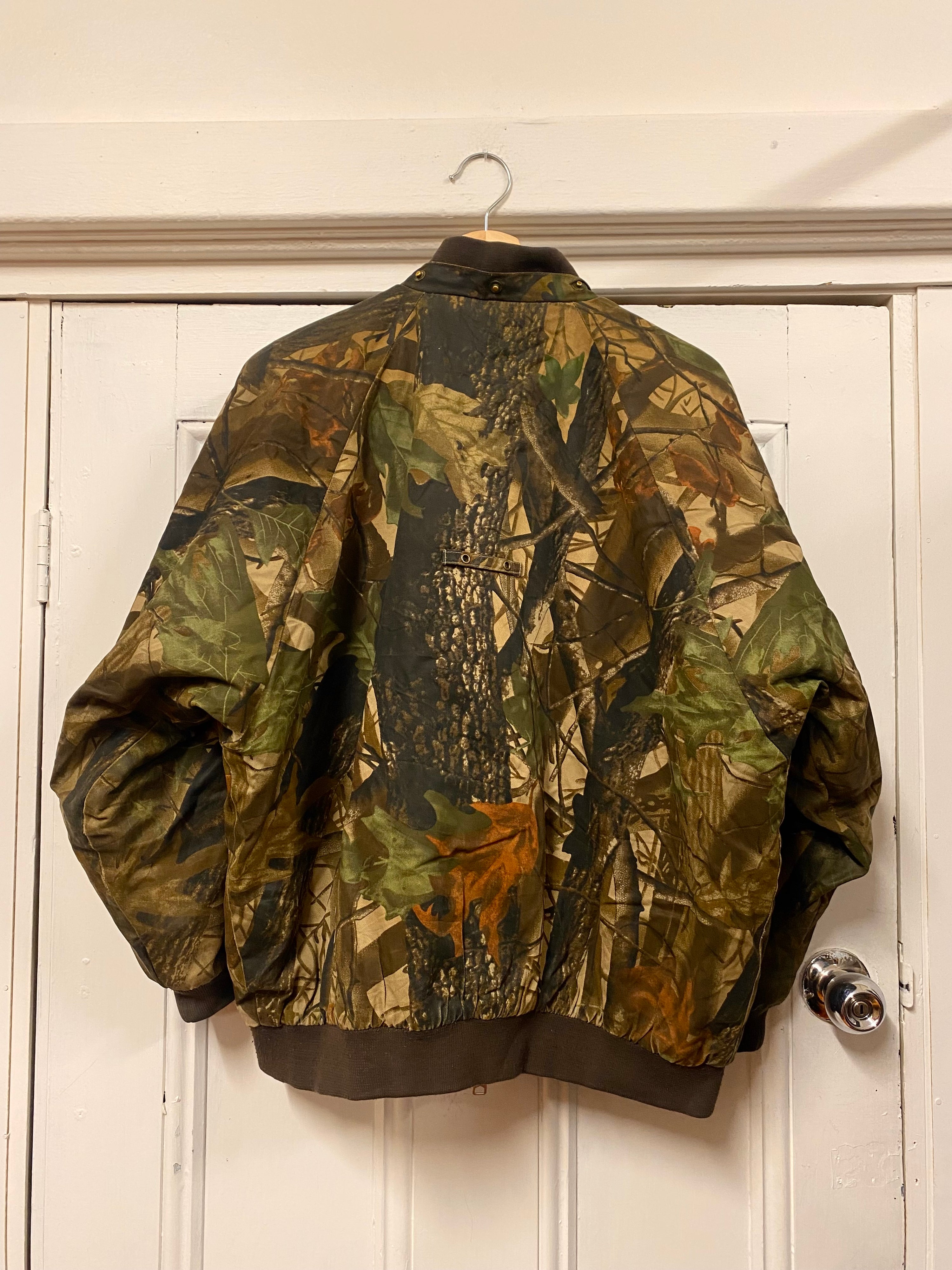 [M] Vintage Hunters Peak Wood Camo Jacket