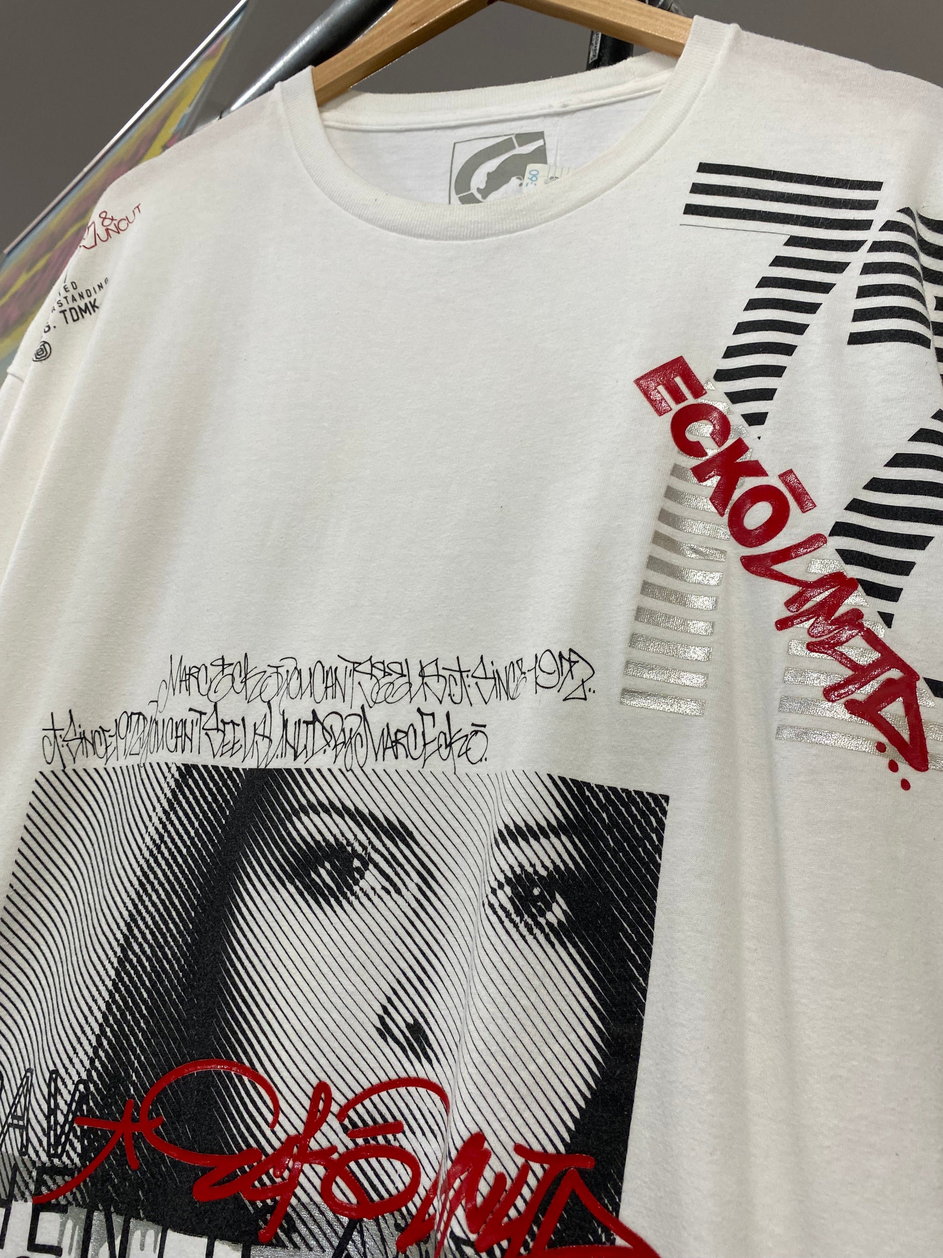 2XL - Ecko Unltd Raw And Uncut White DS Tee