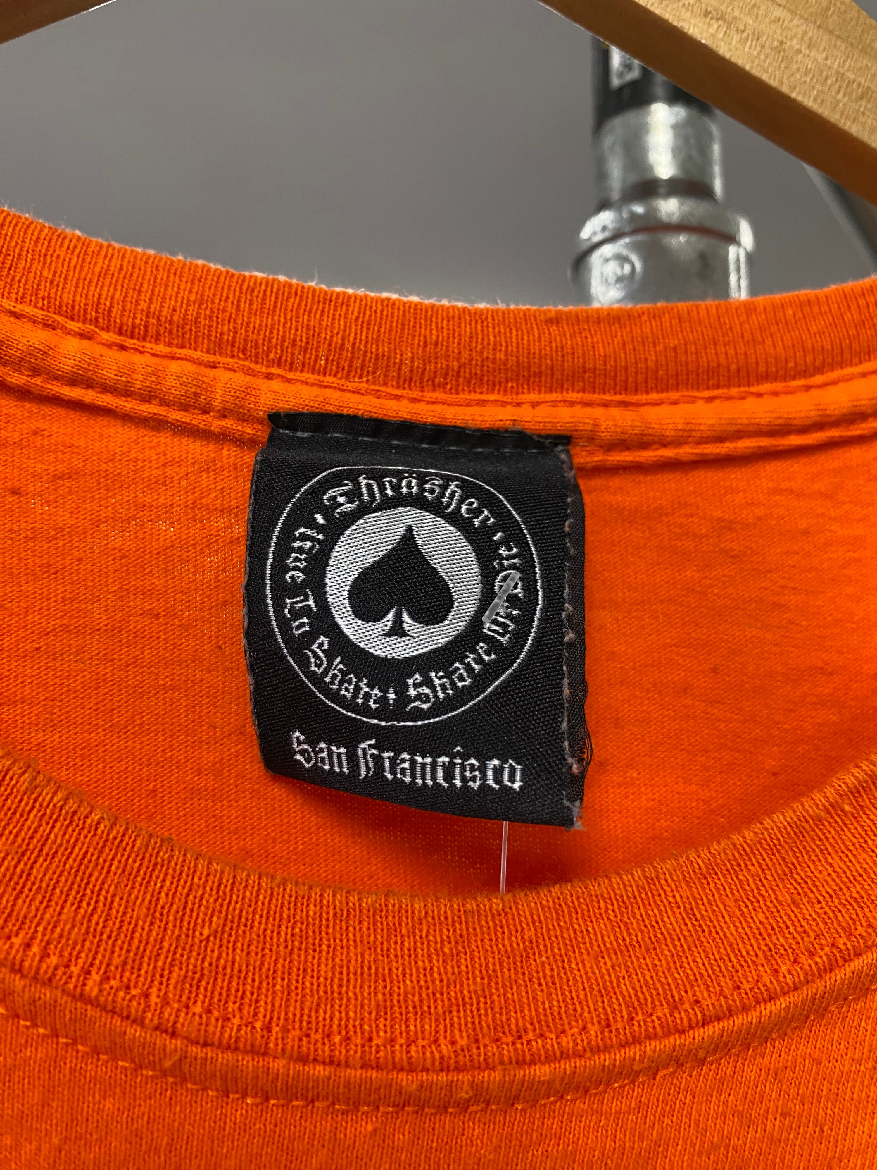 [XL] Thrasher 40 Years Orange Neckhead Tee